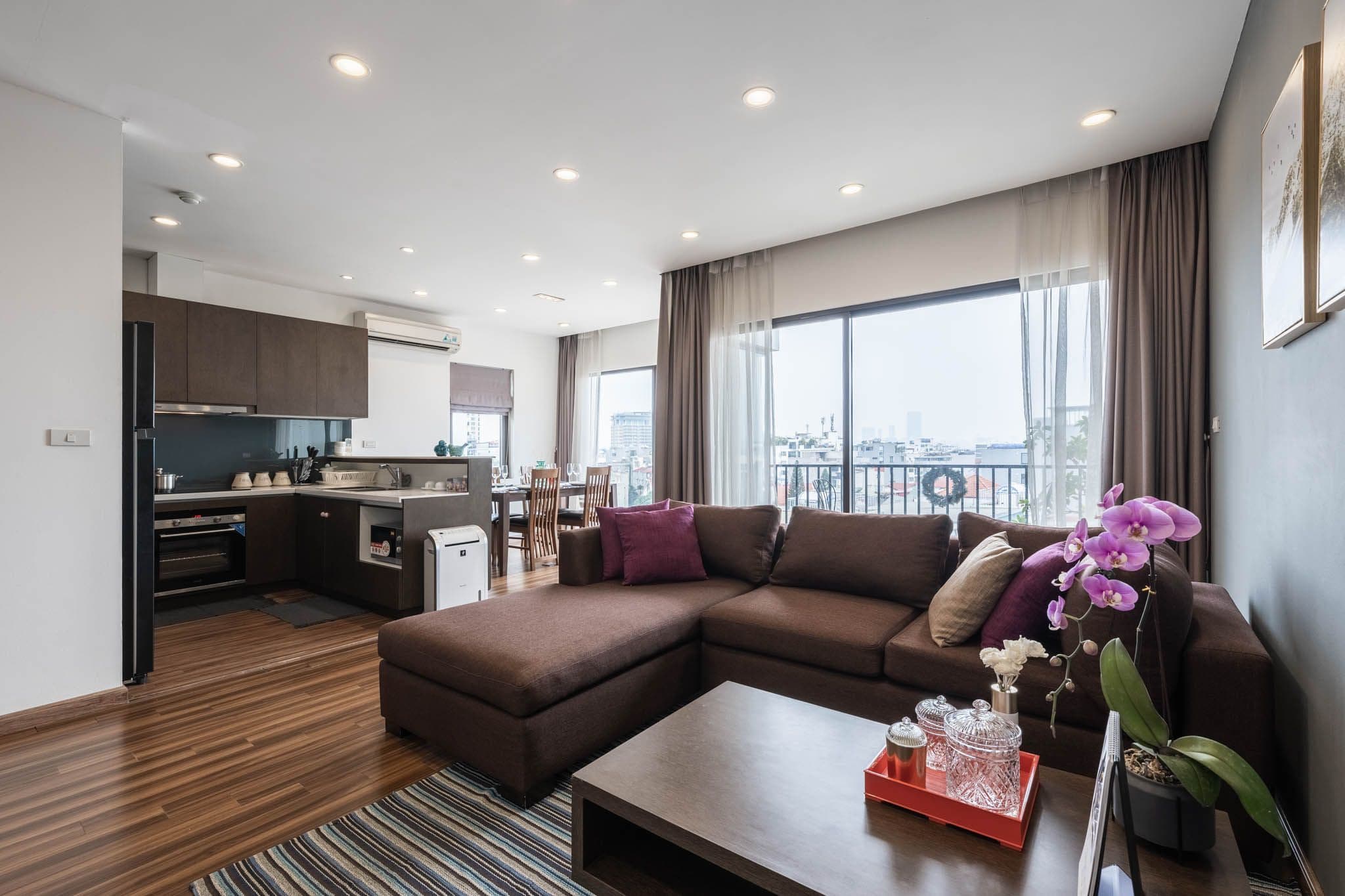 Moon Lake, 7th Floor, 2 Bedroom Apartment on To Ngoc Van, Tay Ho
