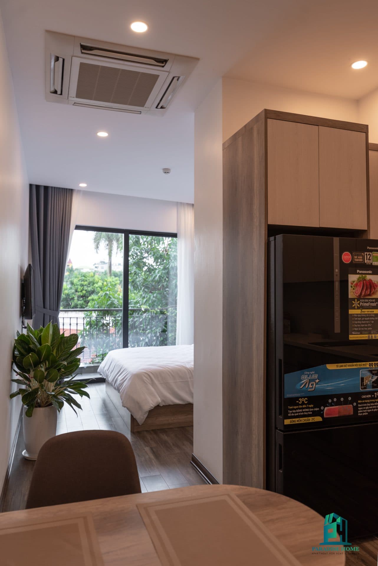 Lake View Studio for Rent in West Lake, Hanoi 2