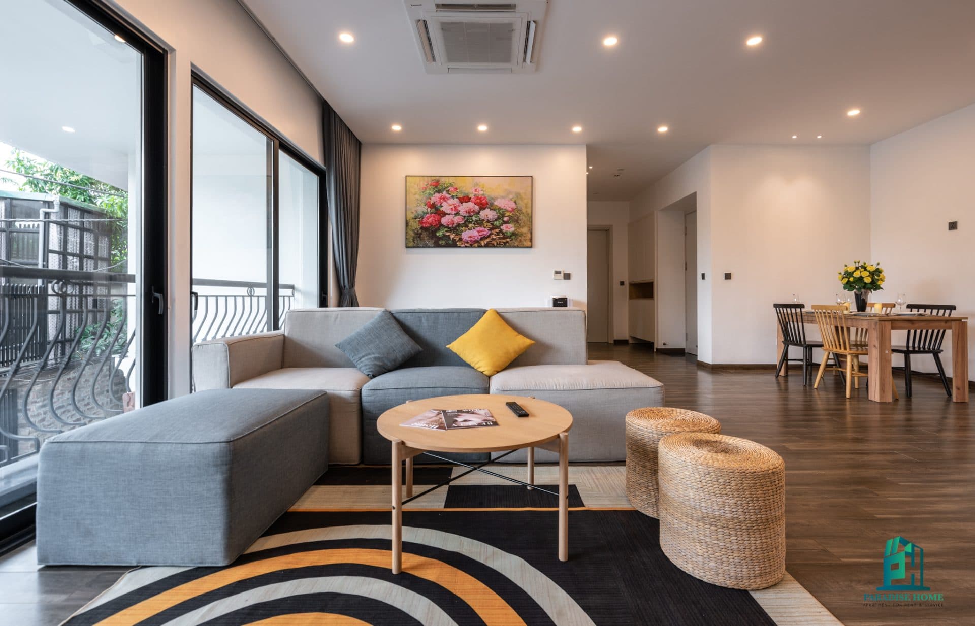 Lake View 2-Bed Apartment for Rent in West Lake, Hanoi 2