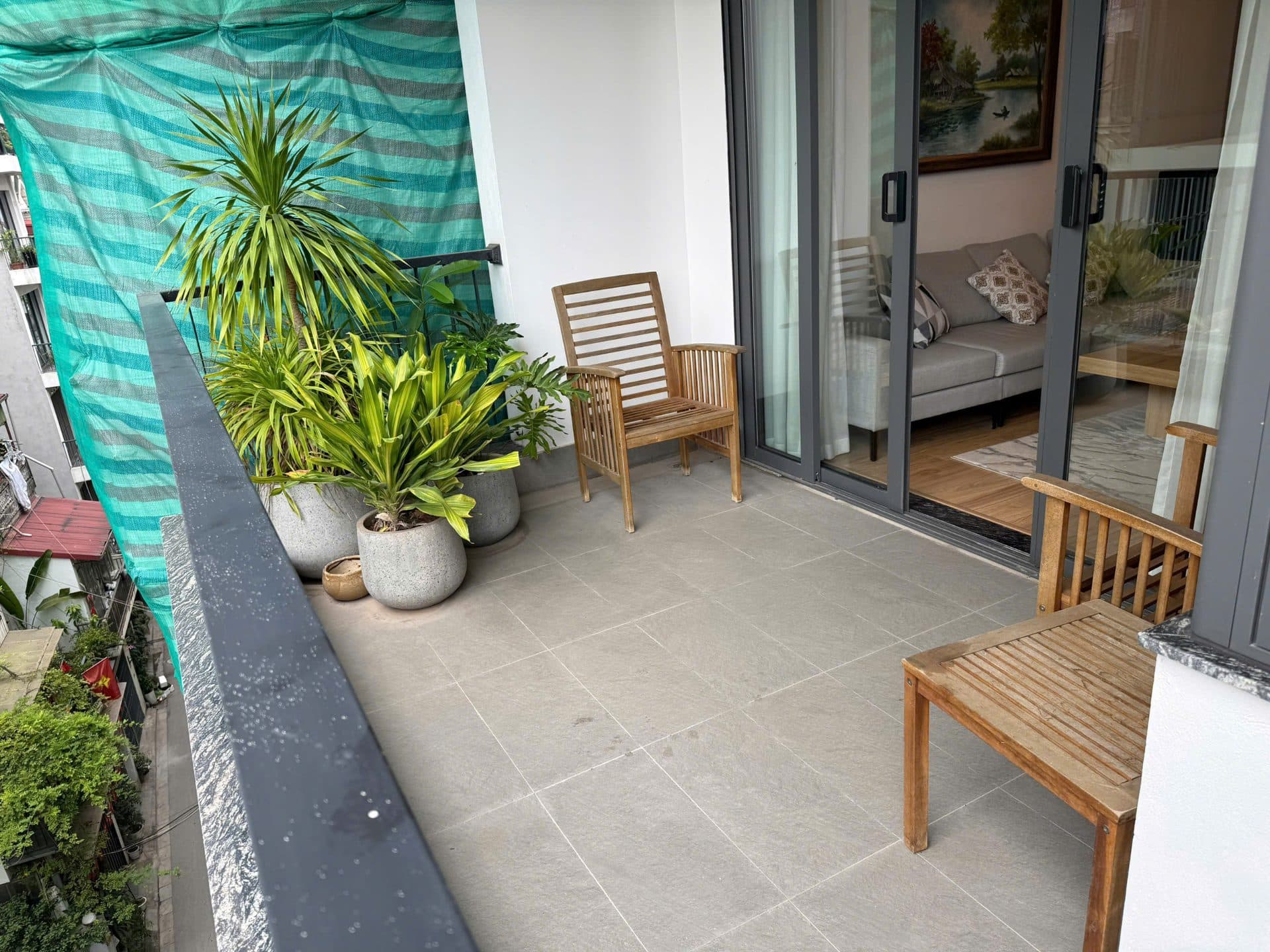 Balcony 1-Bed Apartment for Rent in West Lake, Hanoi 3