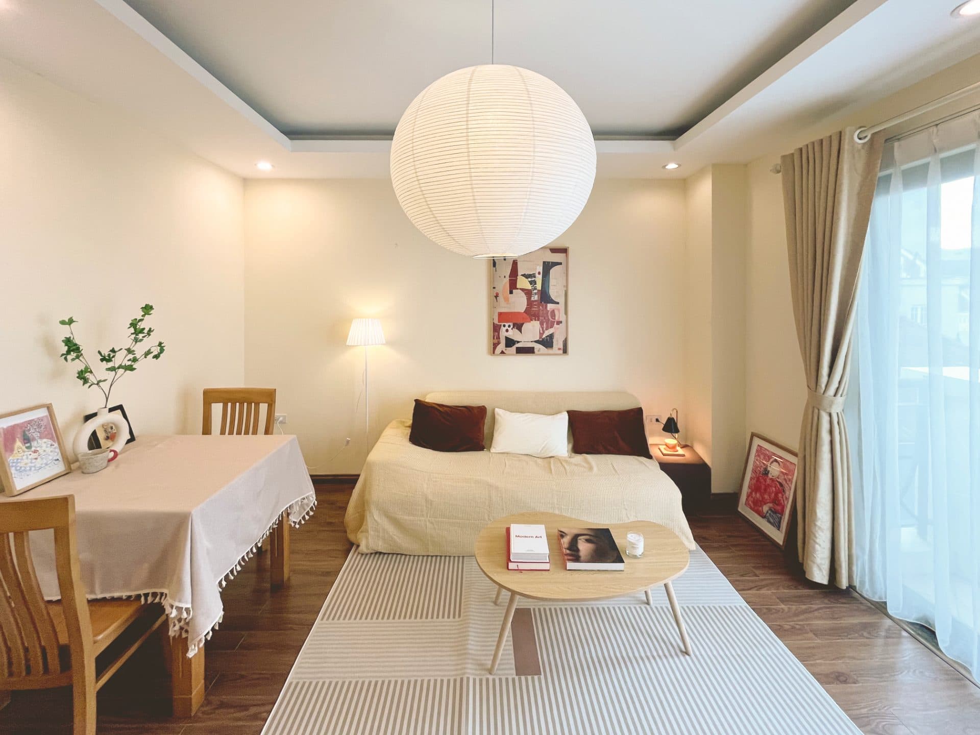 Furnished 1-Bed Apartment for Rent in West Lake, Hanoi 2