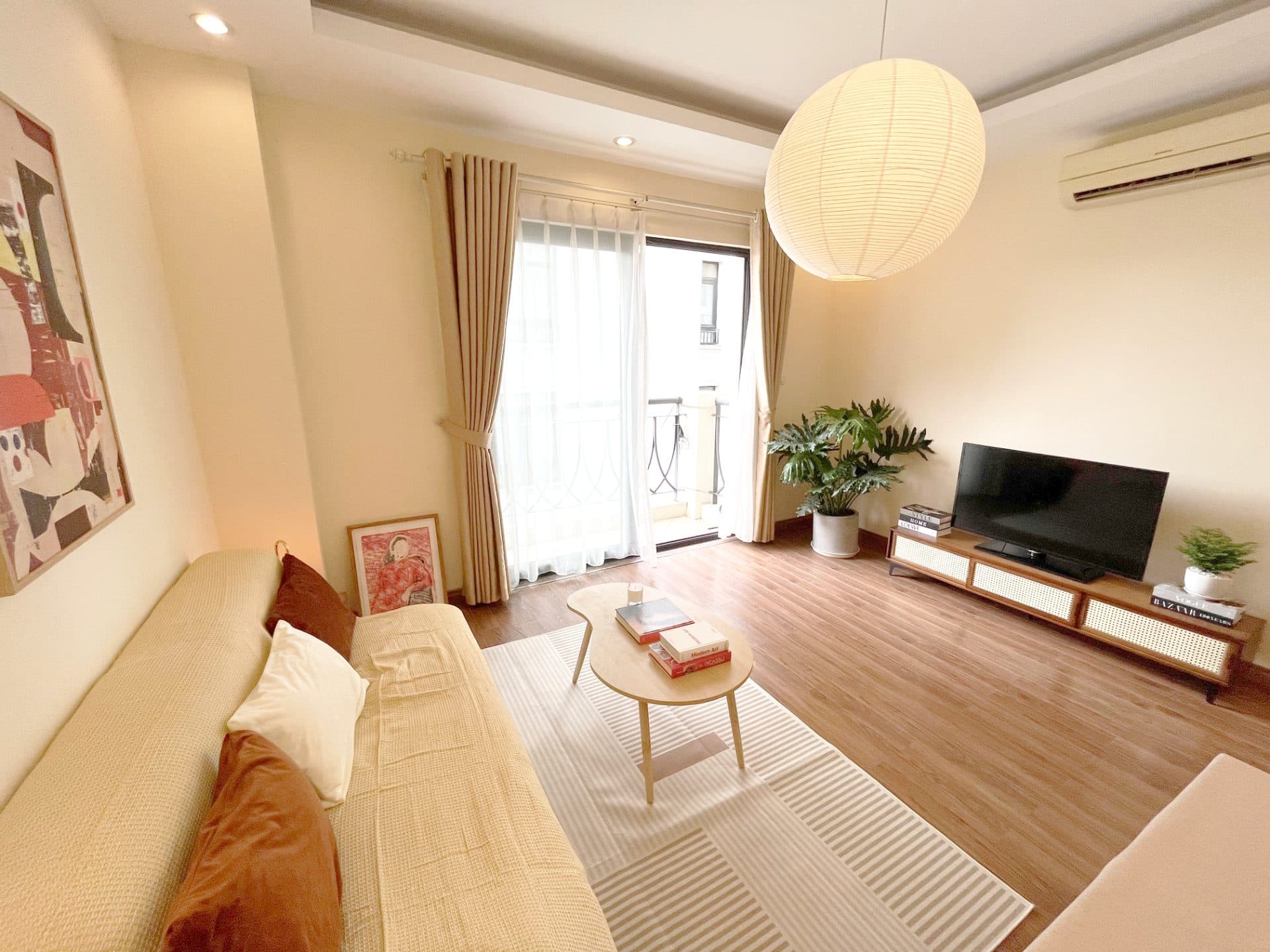 Furnished 1-Bed Apartment for Rent in West Lake, Hanoi