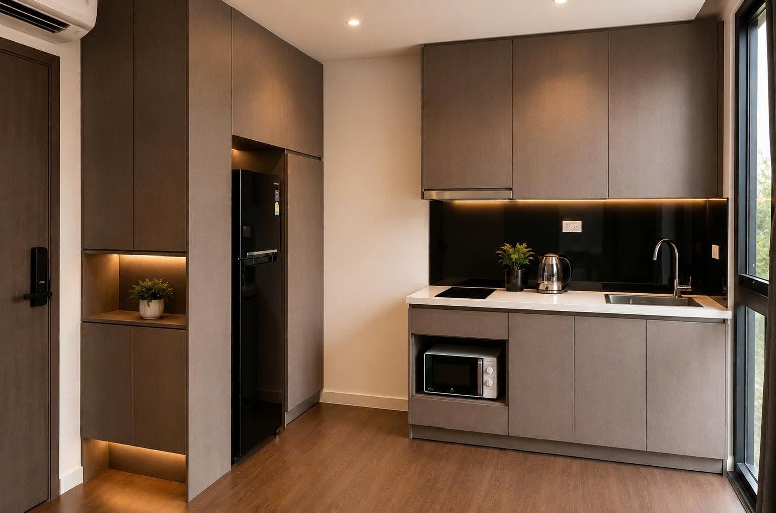 Lake View 1-Bed Apartment for Rent in West Lake, Hanoi 2