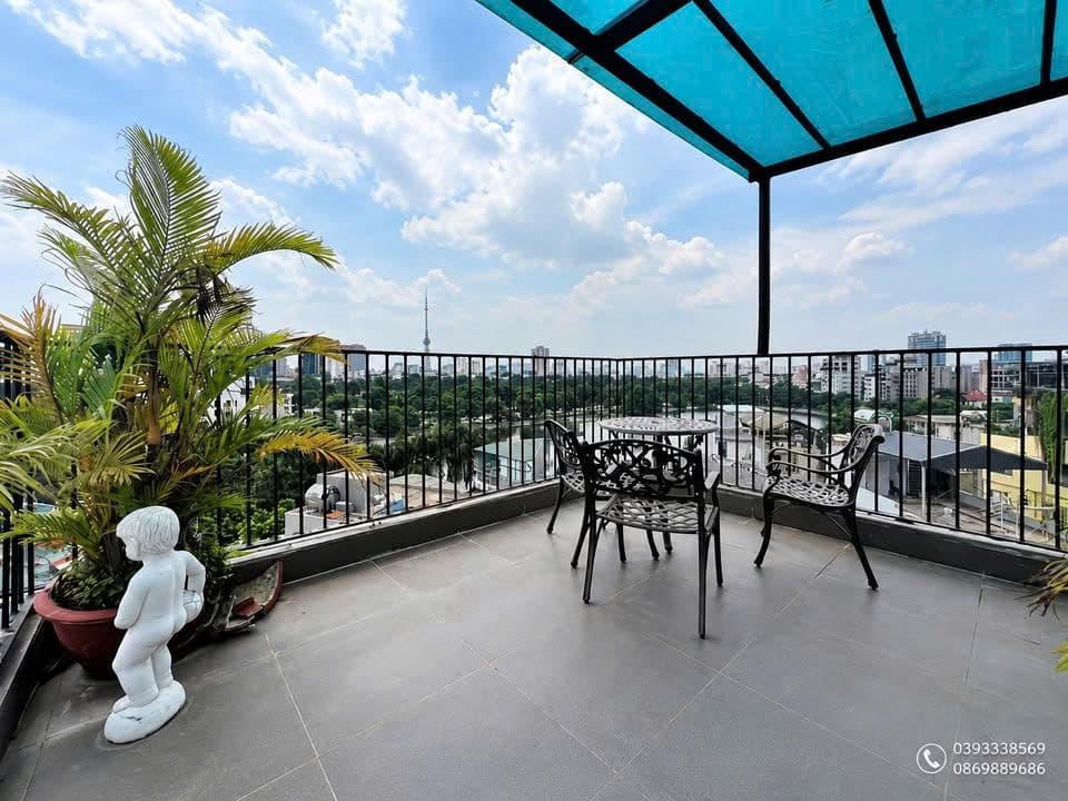Balcony 1-Bed Apartment for Rent in Dong Da, Hanoi 3