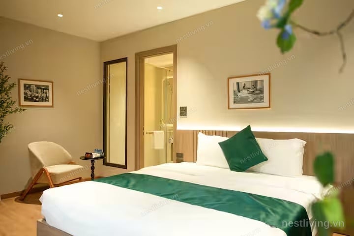 Balcony Studio for Rent in West Lake, Hanoi
