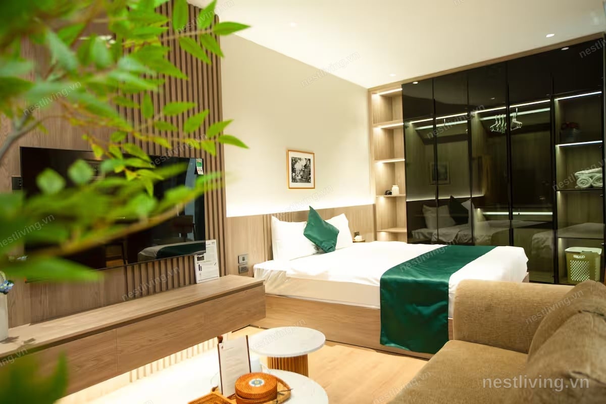 Furnished Studio for Rent in West Lake, Hanoi