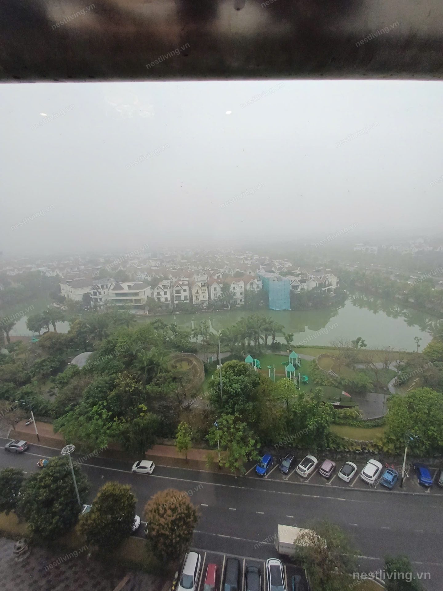 1-Bed Apartment with Lake View for Rent in Long Bien, Hanoi