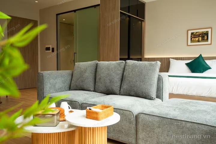 Balcony Studio for Rent in West Lake, Hanoi