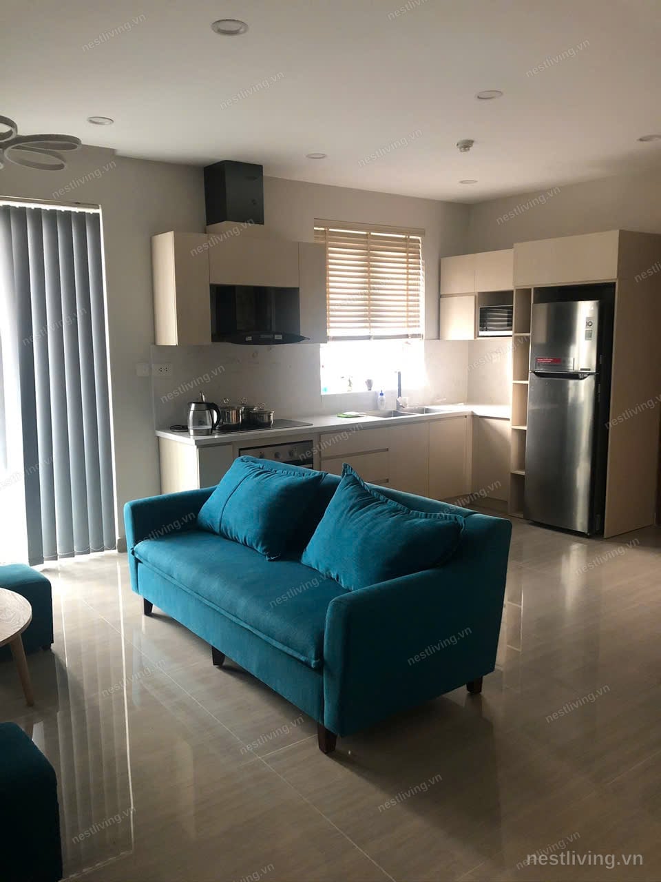 2-Bed Apartment with Balcony for Rent in West Lake, Hanoi