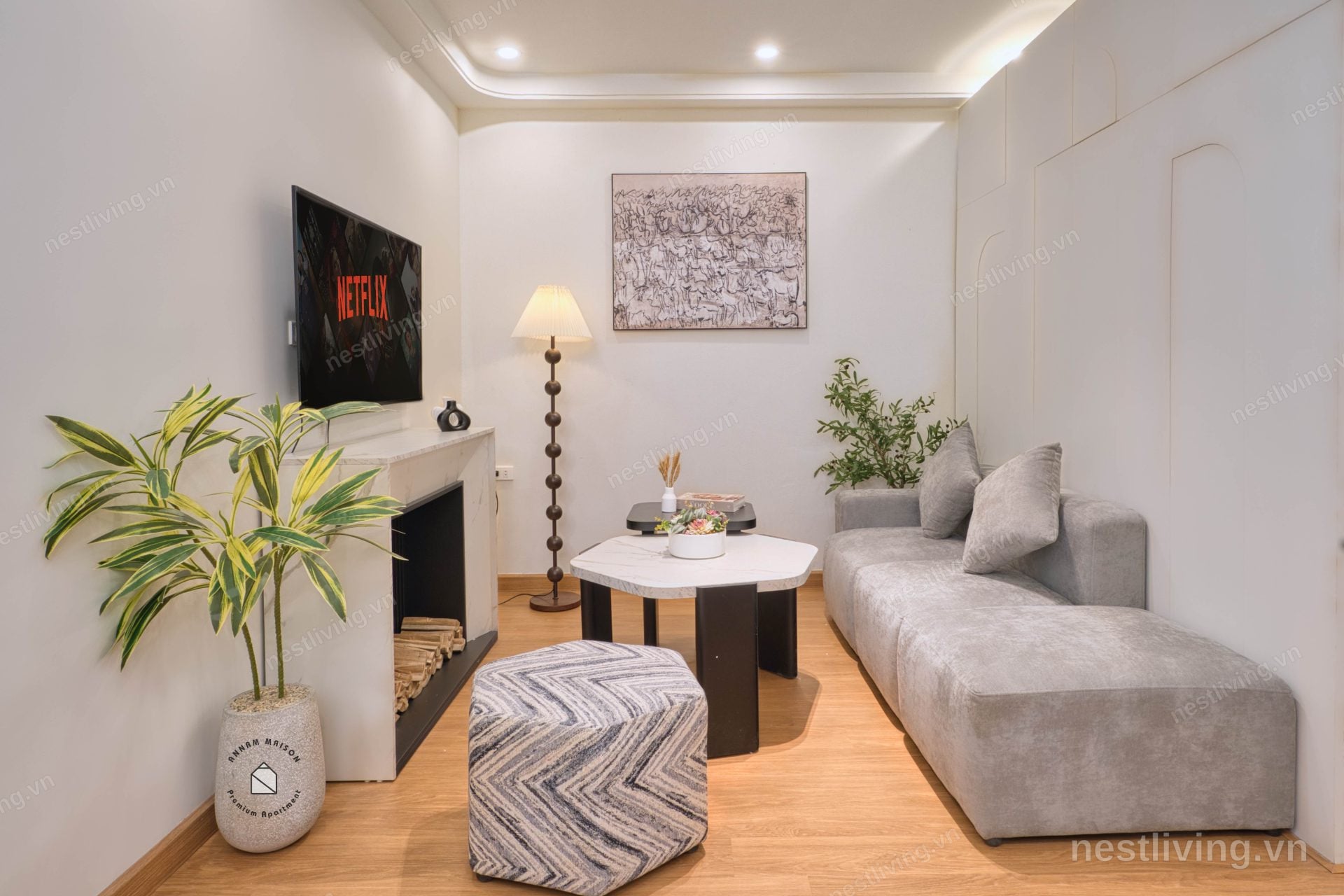 Furnished 1-Bed Apartment for Rent in West Lake, Hanoi