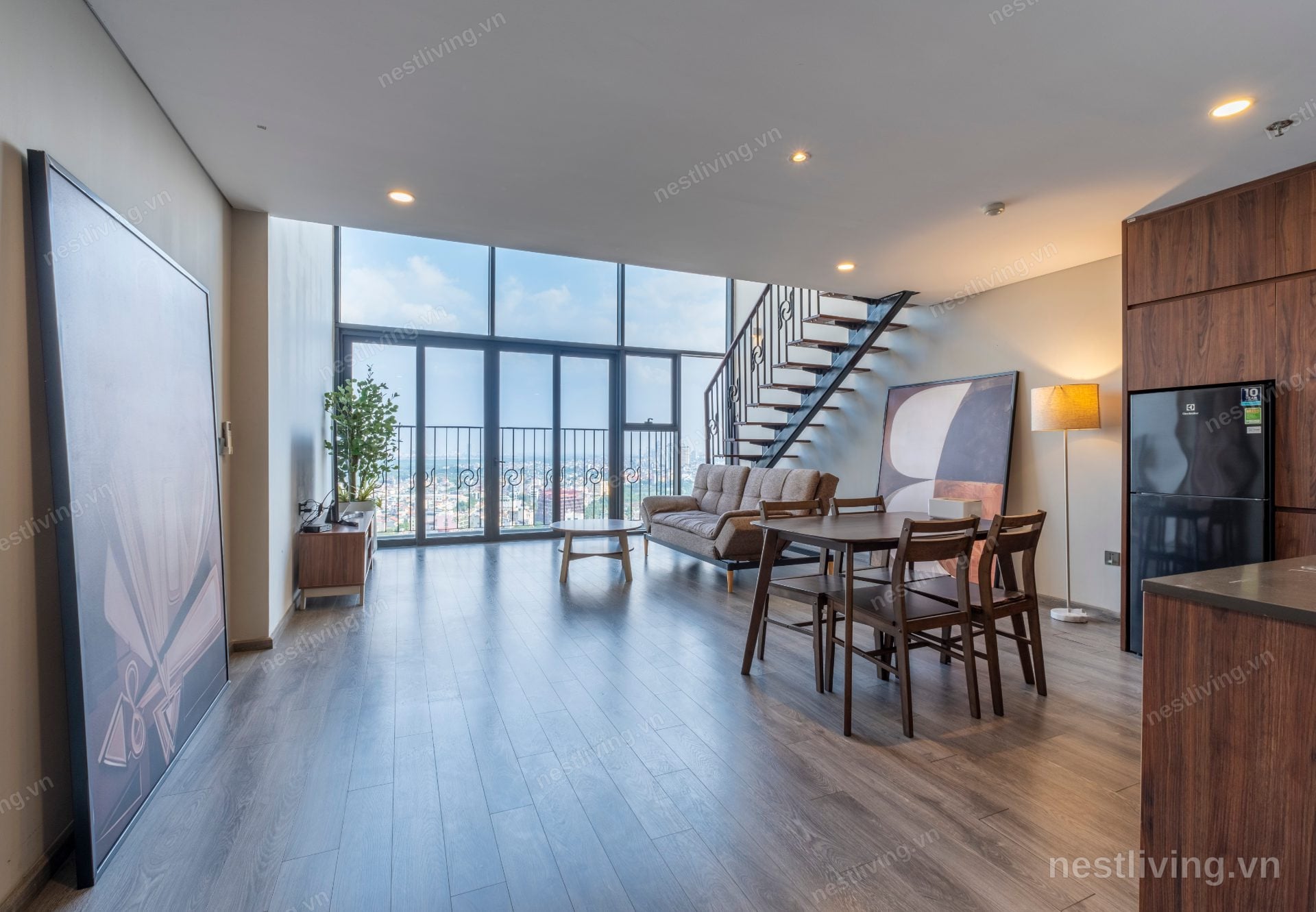 Lake View 1-Bed Apartment for Rent in West Lake, Hanoi