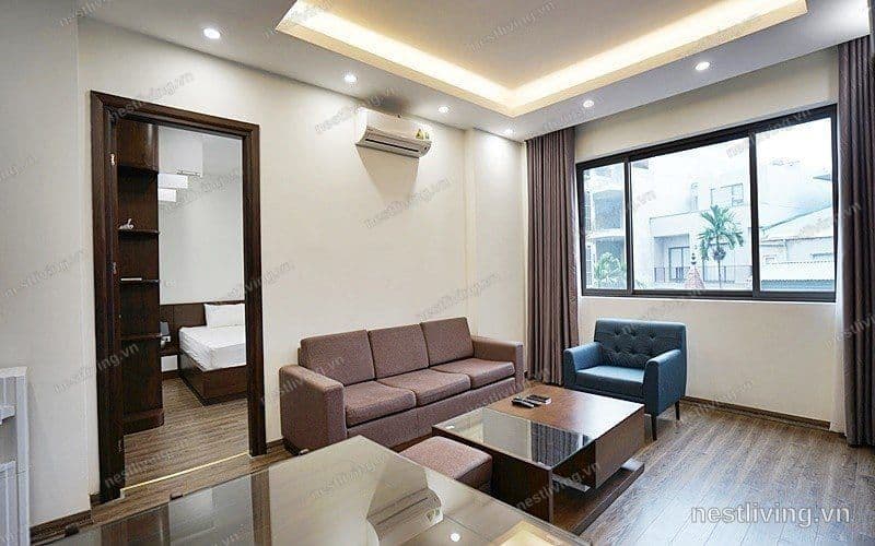 City View 1-Bed Apartment for Rent in West Lake, Hanoi