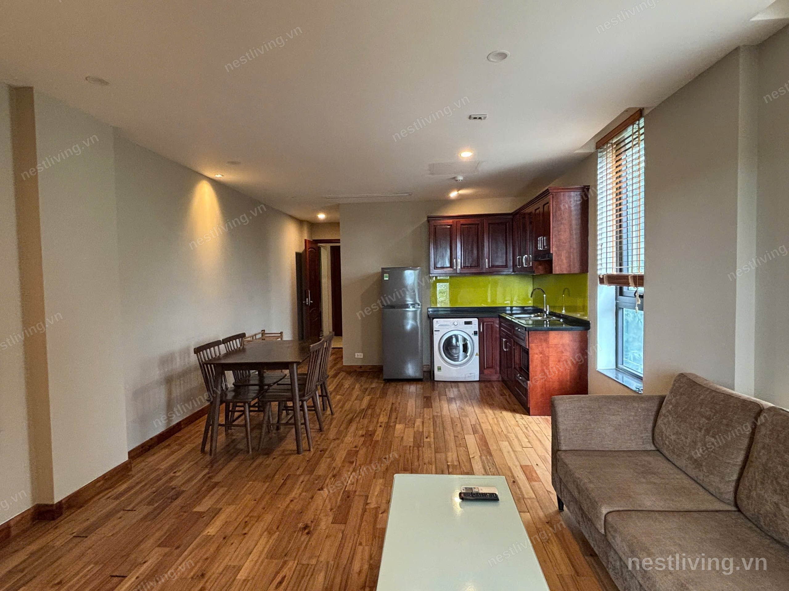 Balcony 1-Bed Apartment for Rent in West Lake, Hanoi