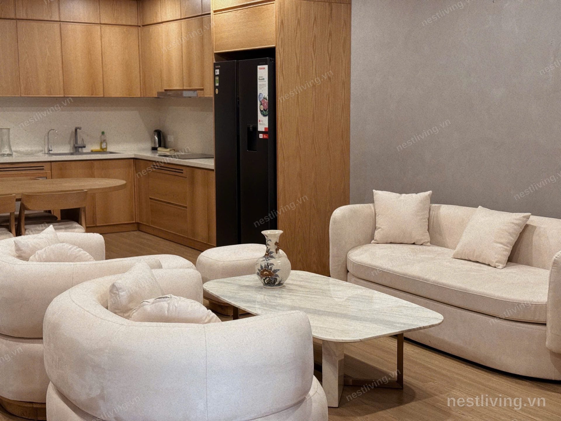 1-Bed Apartment with Balcony for Rent in West Lake, Hanoi