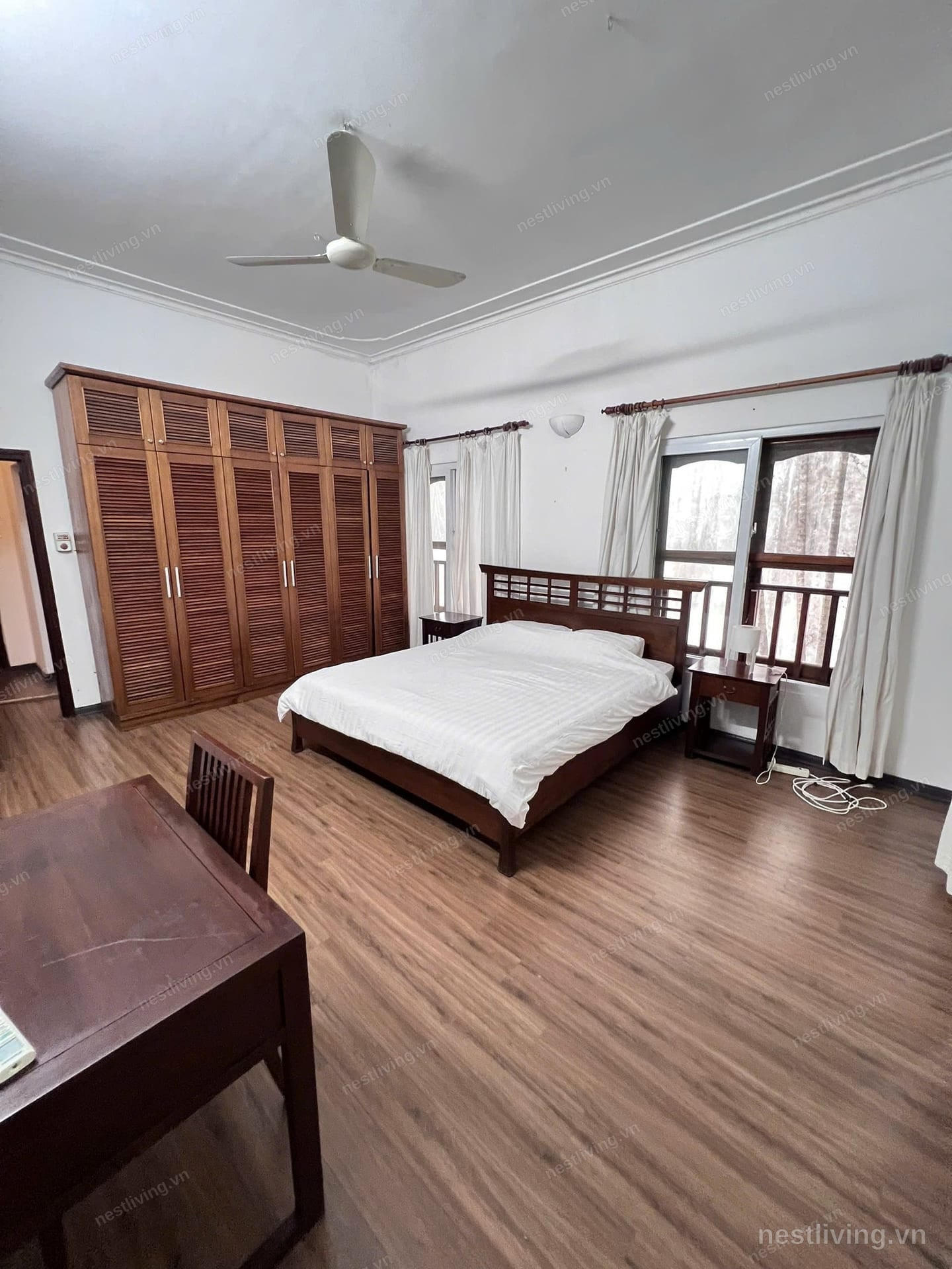 Garden View 3-Bed House for Rent in West Lake, Hanoi