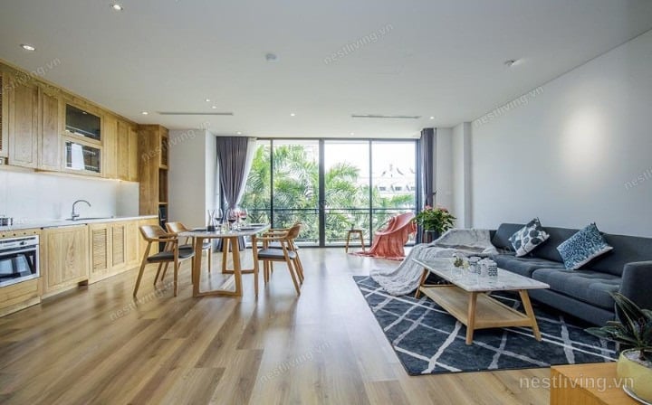 Lake View 2-Bed Apartment for Rent in West Lake, Hanoi