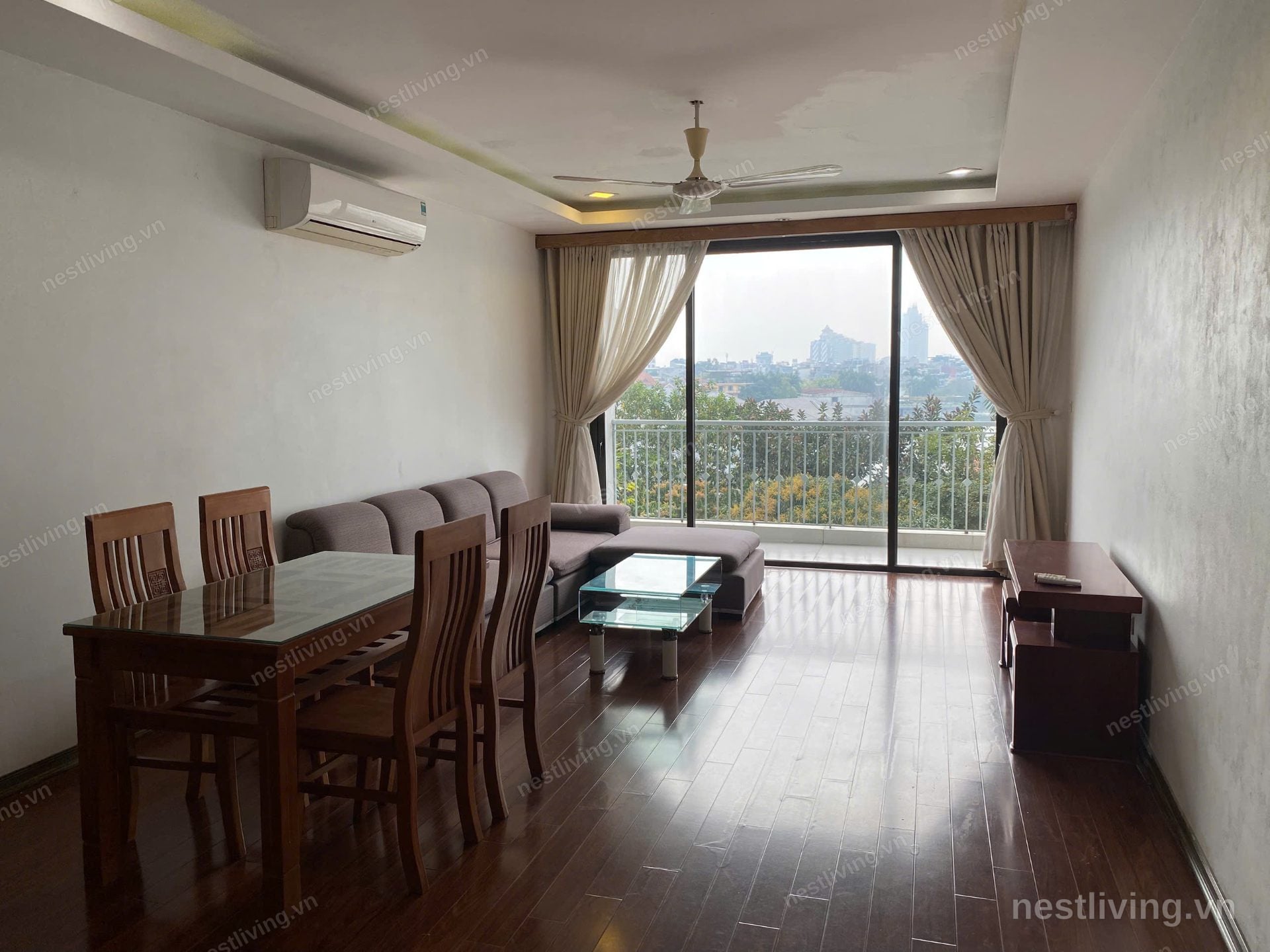 1-Bed Apartment with Lake View for Rent in West Lake, Hanoi