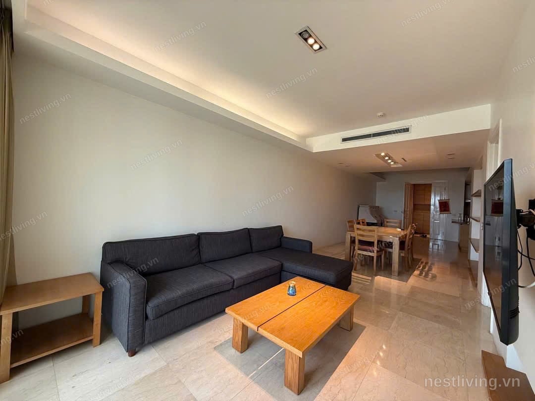 Balcony 2-Bed Apartment for Rent in West Lake, Hanoi