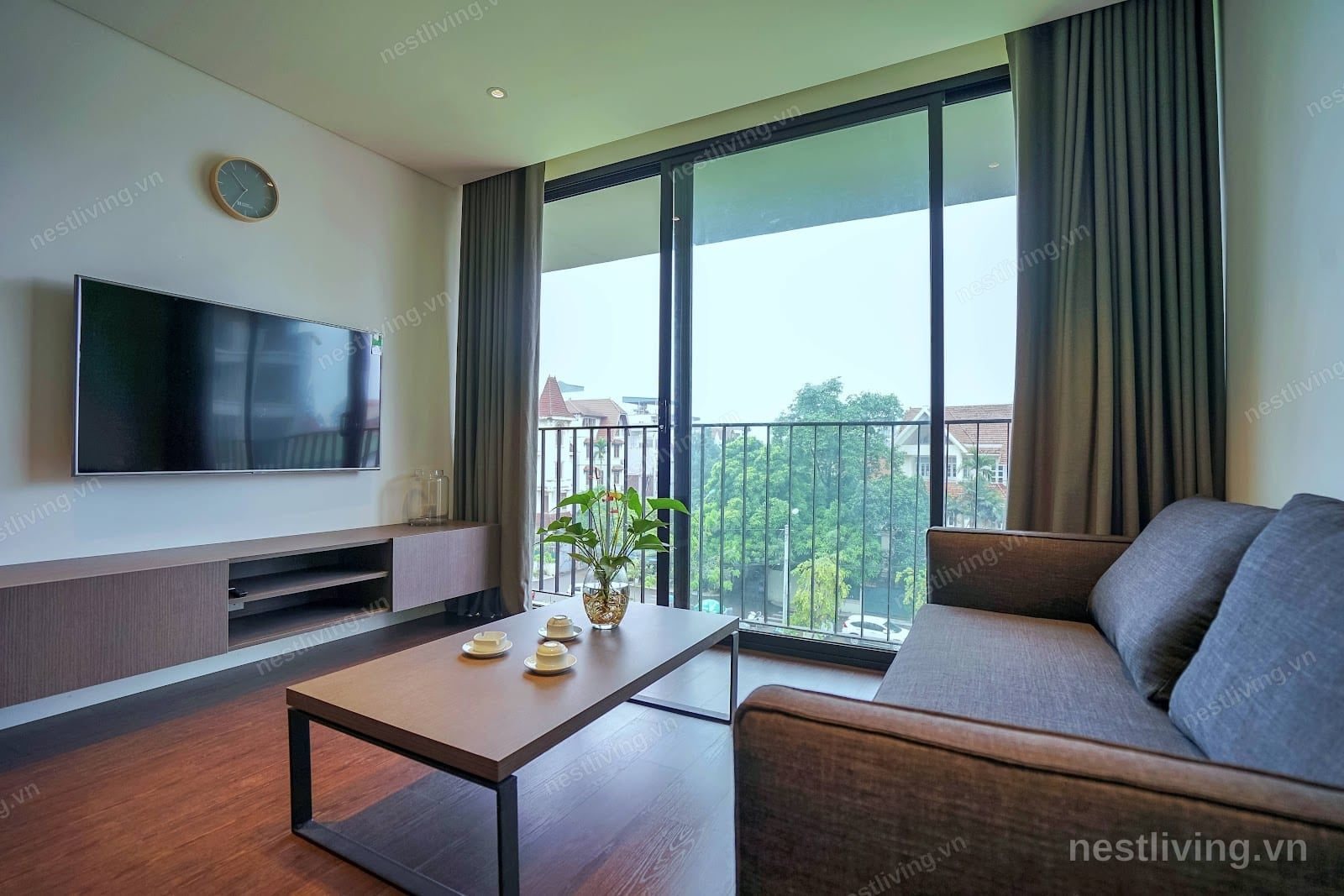 1-Bed Apartment with Lake View for Rent in West Lake, Hanoi