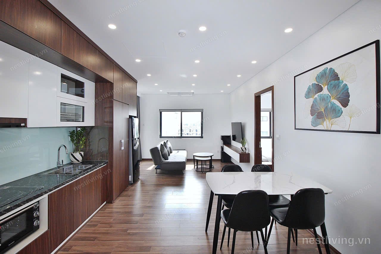 2-Bed Apartment with Balcony for Rent in West Lake, Hanoi