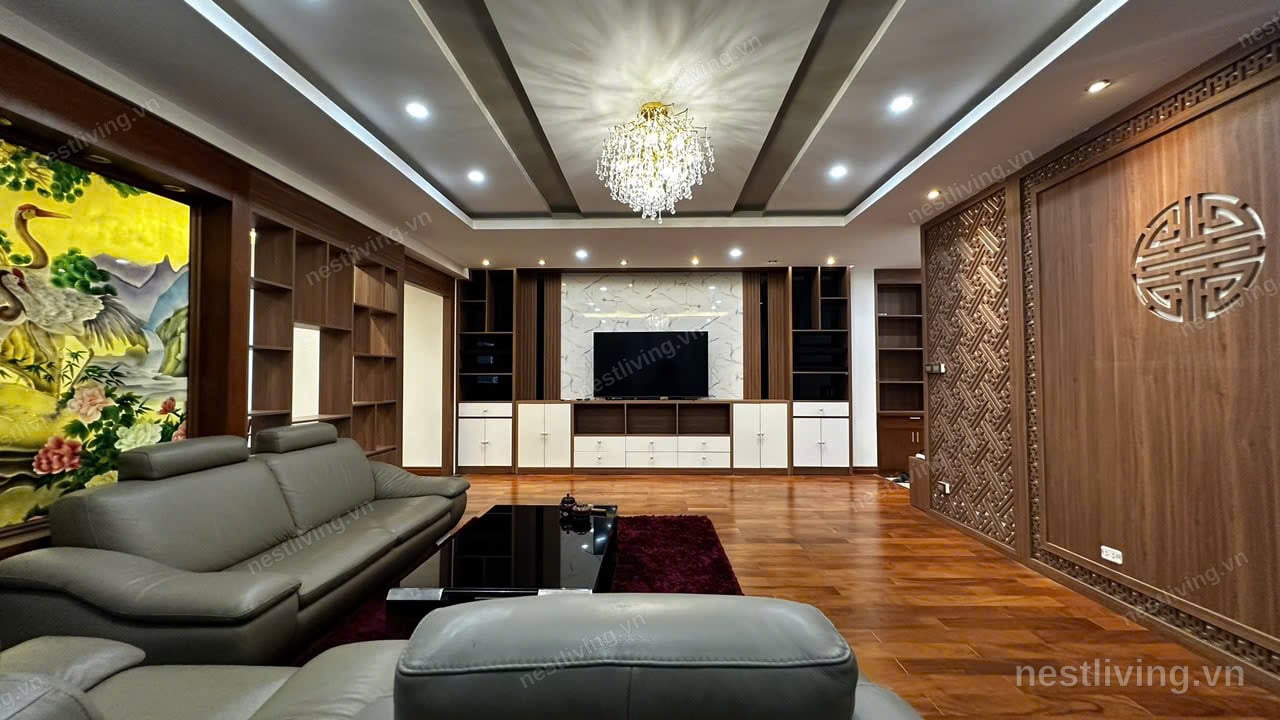 Lake View 3-Bed Apartment for Rent in West Lake, Hanoi