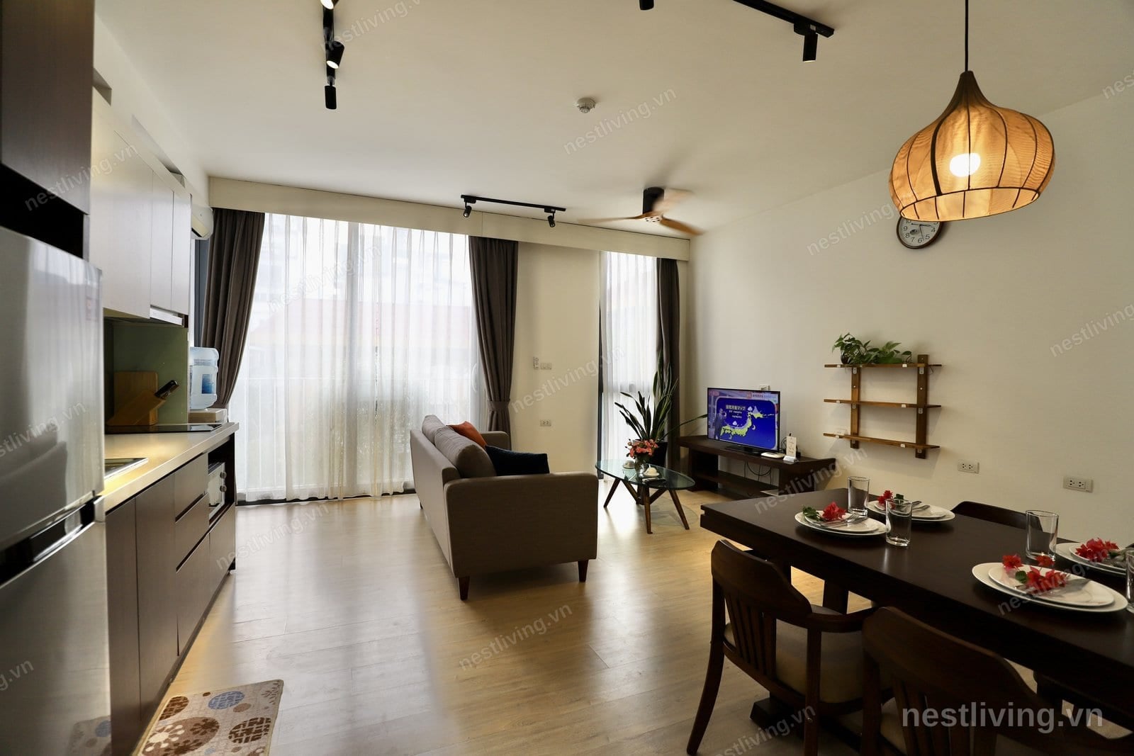 Furnished 1-Bed Apartment for Rent in Ba Dinh, Hanoi