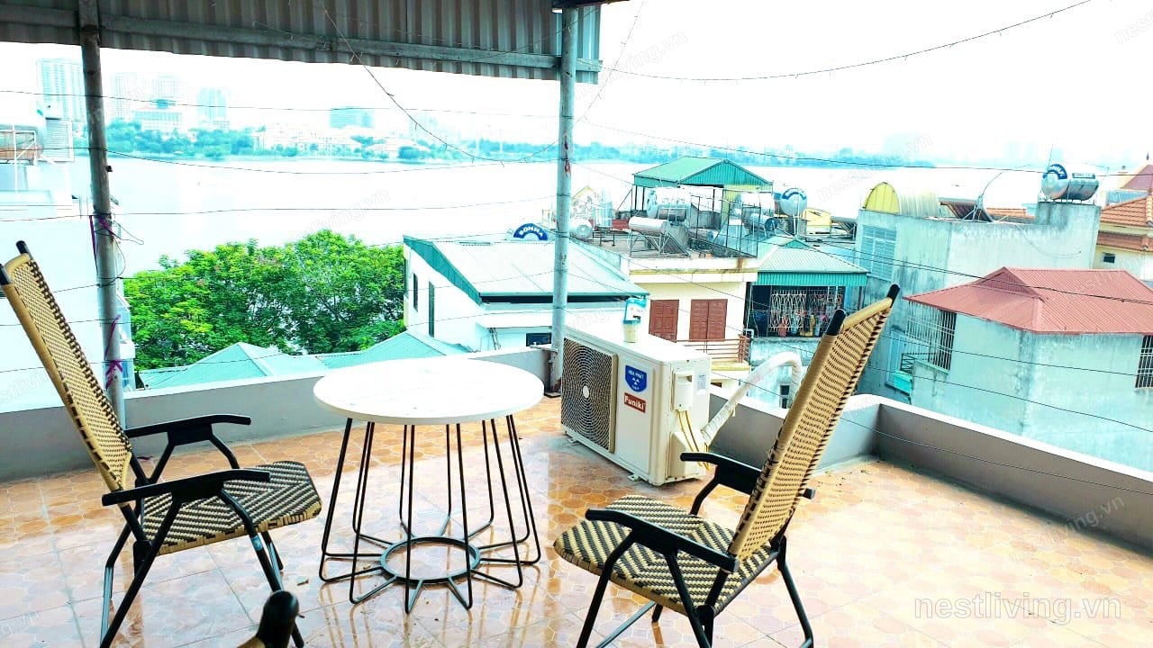 Lake View Studio for Rent in West Lake, Hanoi