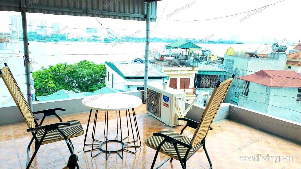 Lake View Studio for Rent in West Lake, Hanoi