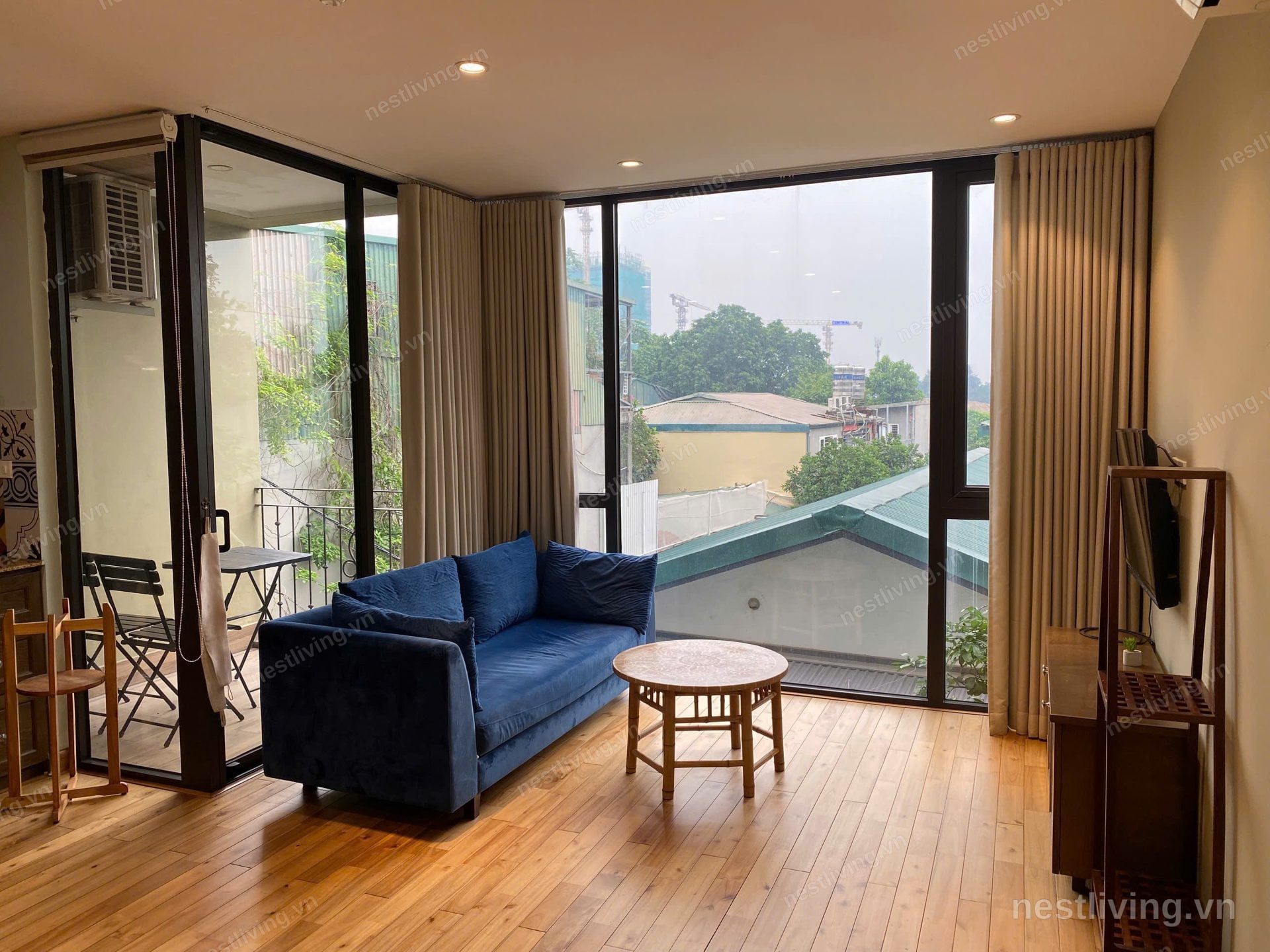 1-Bed Furnished Apartment for Rent in West Lake, Hanoi