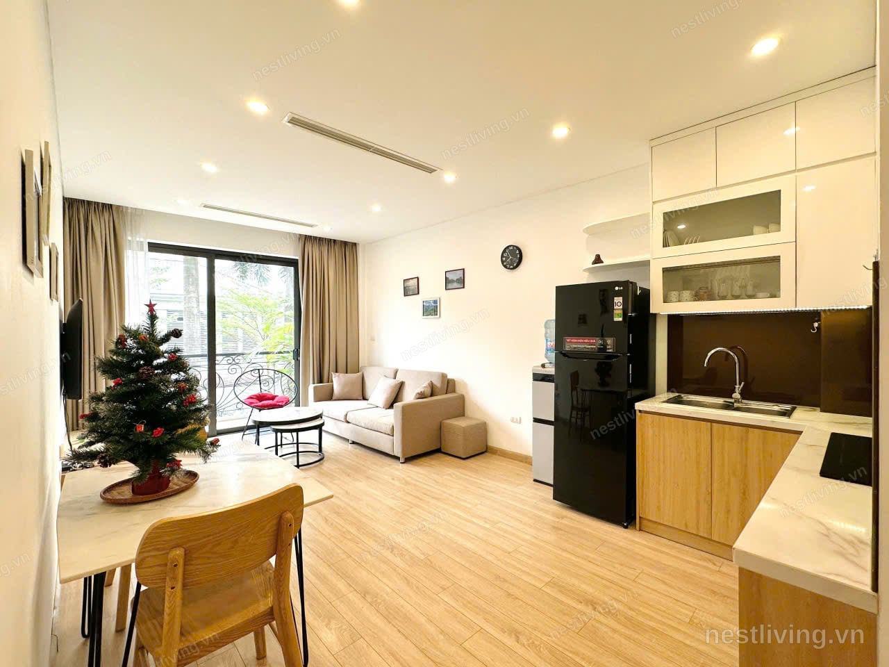 2-Bed Apartment with Balcony for Rent in West Lake, Hanoi