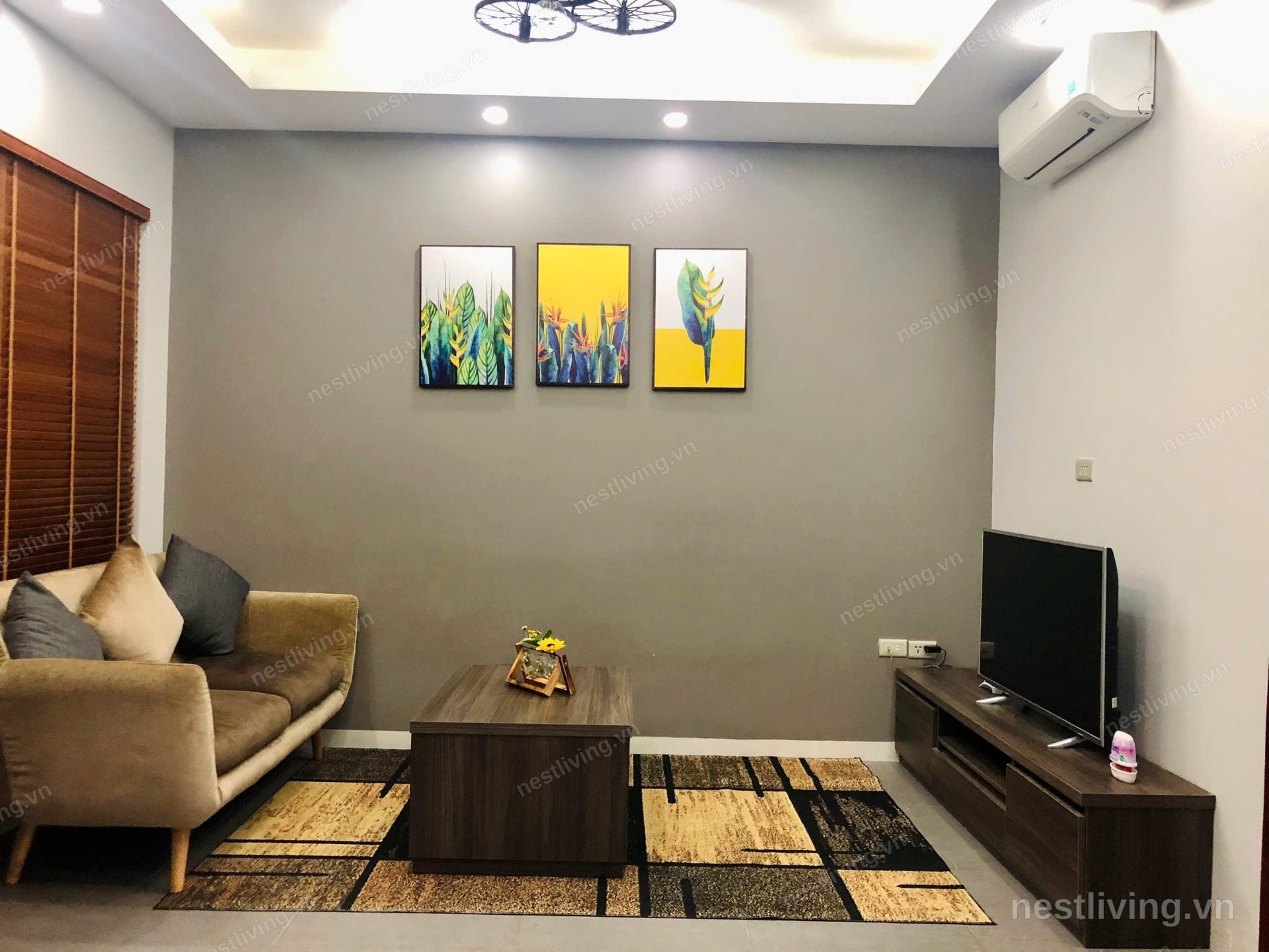 Balcony 1-Bed Apartment for Rent in West Lake, Hanoi