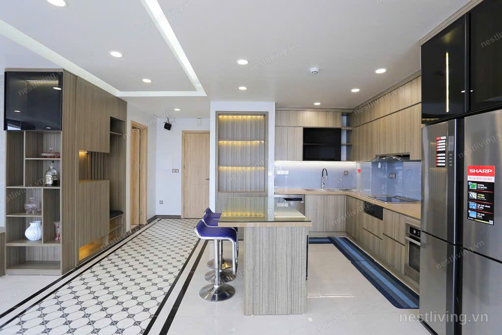 1-Bed Apartment with Lake View for Rent in Ba Dinh, Hanoi