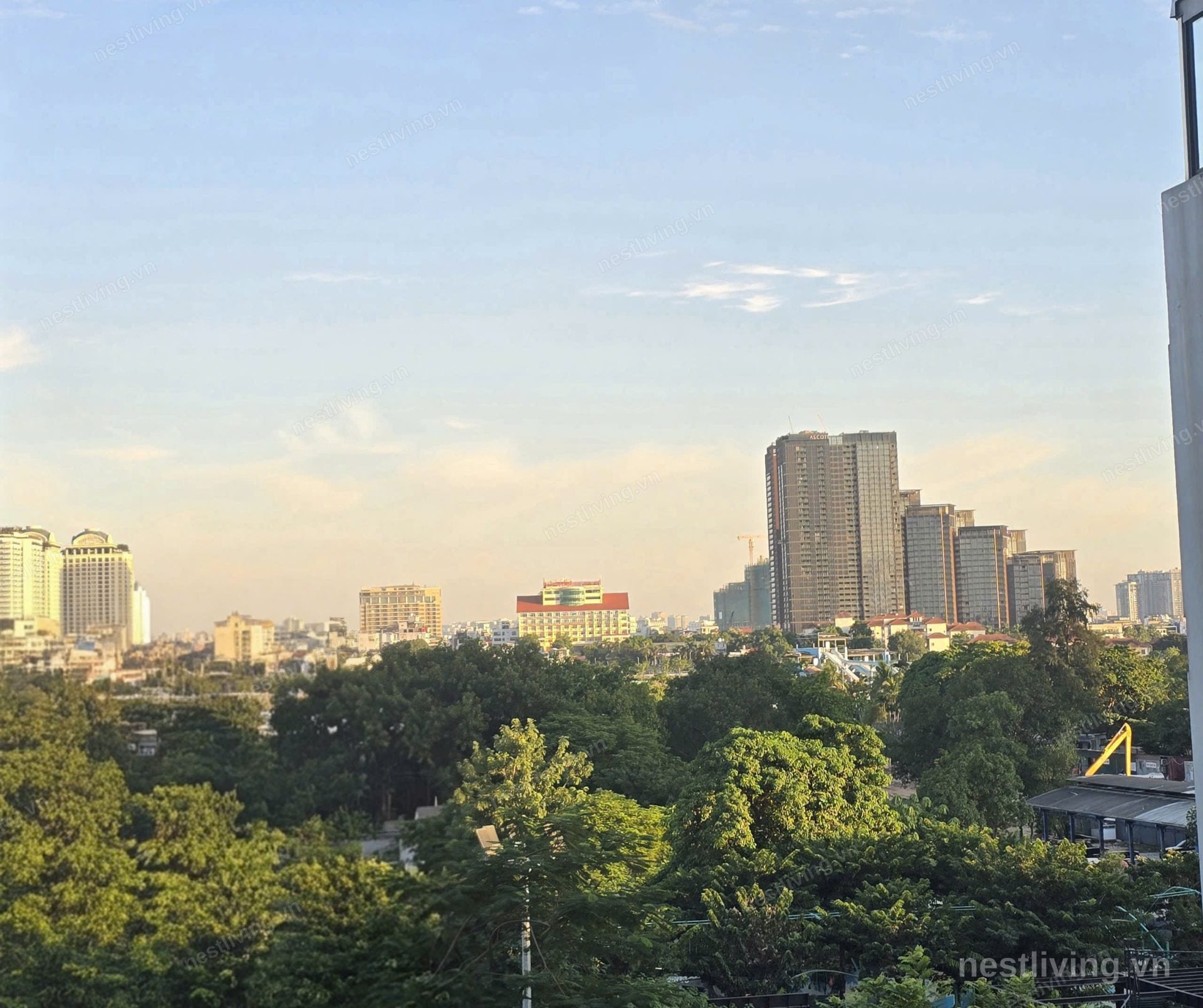 Balcony 1-Bed Apartment for Rent in West Lake, Hanoi