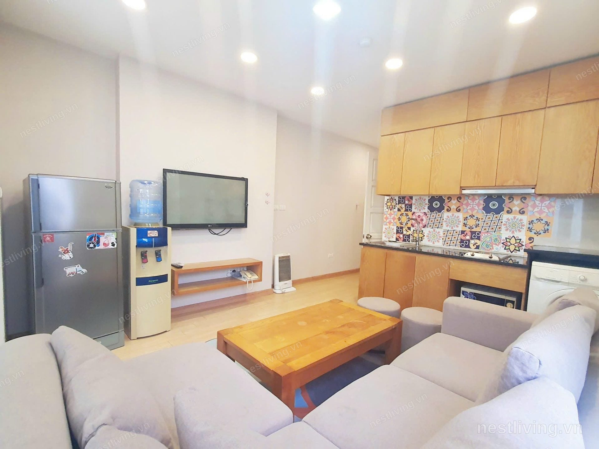 1-Bed Apartment with Balcony for Rent in West Lake, Hanoi