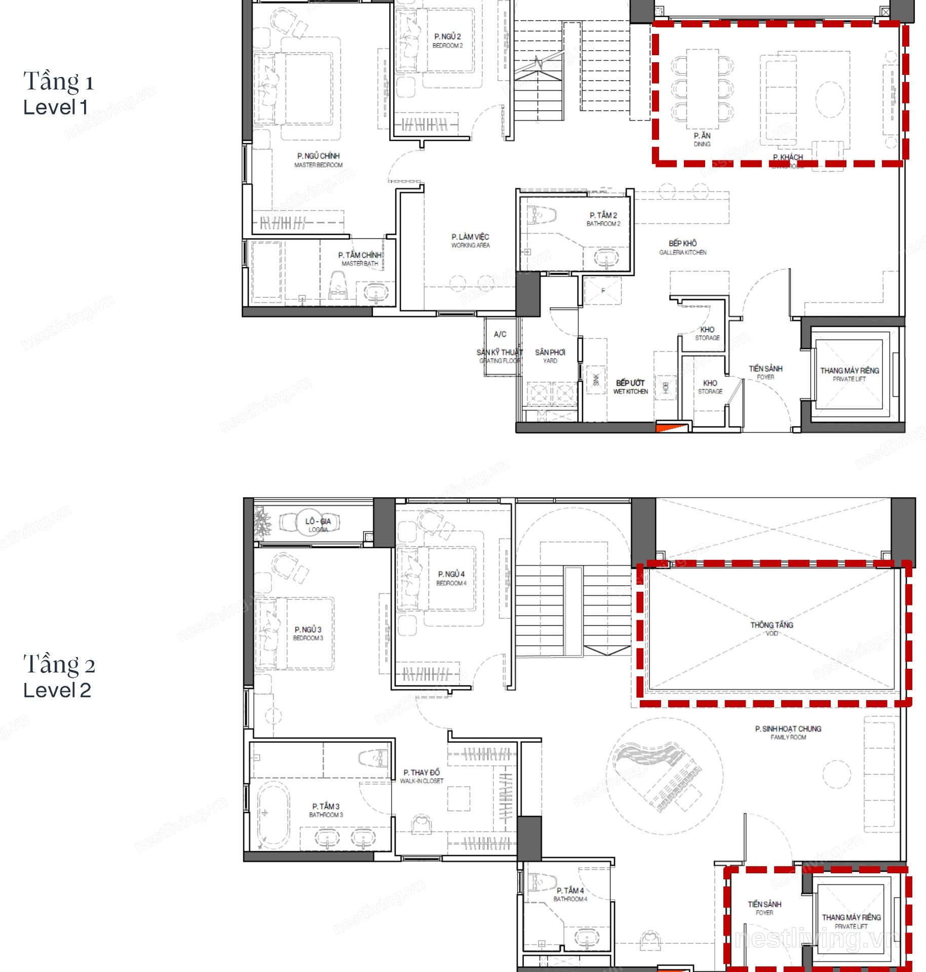 4-bedroom apartment for sale in Tây Hồ, Hanoi