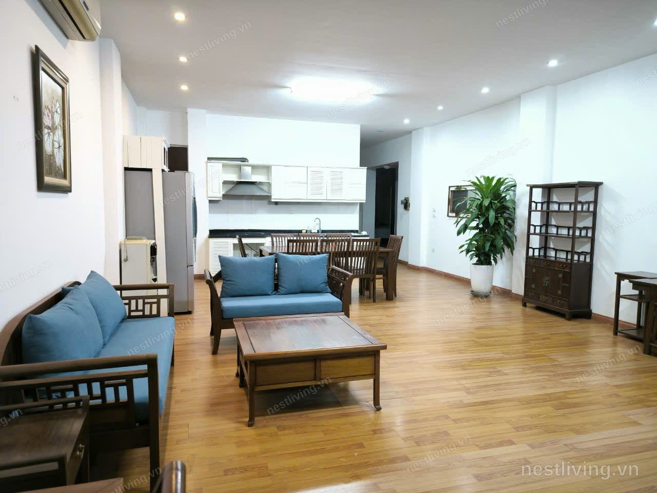 3-Bed Apartment with Lake View for Rent in Ba Dinh, Hanoi