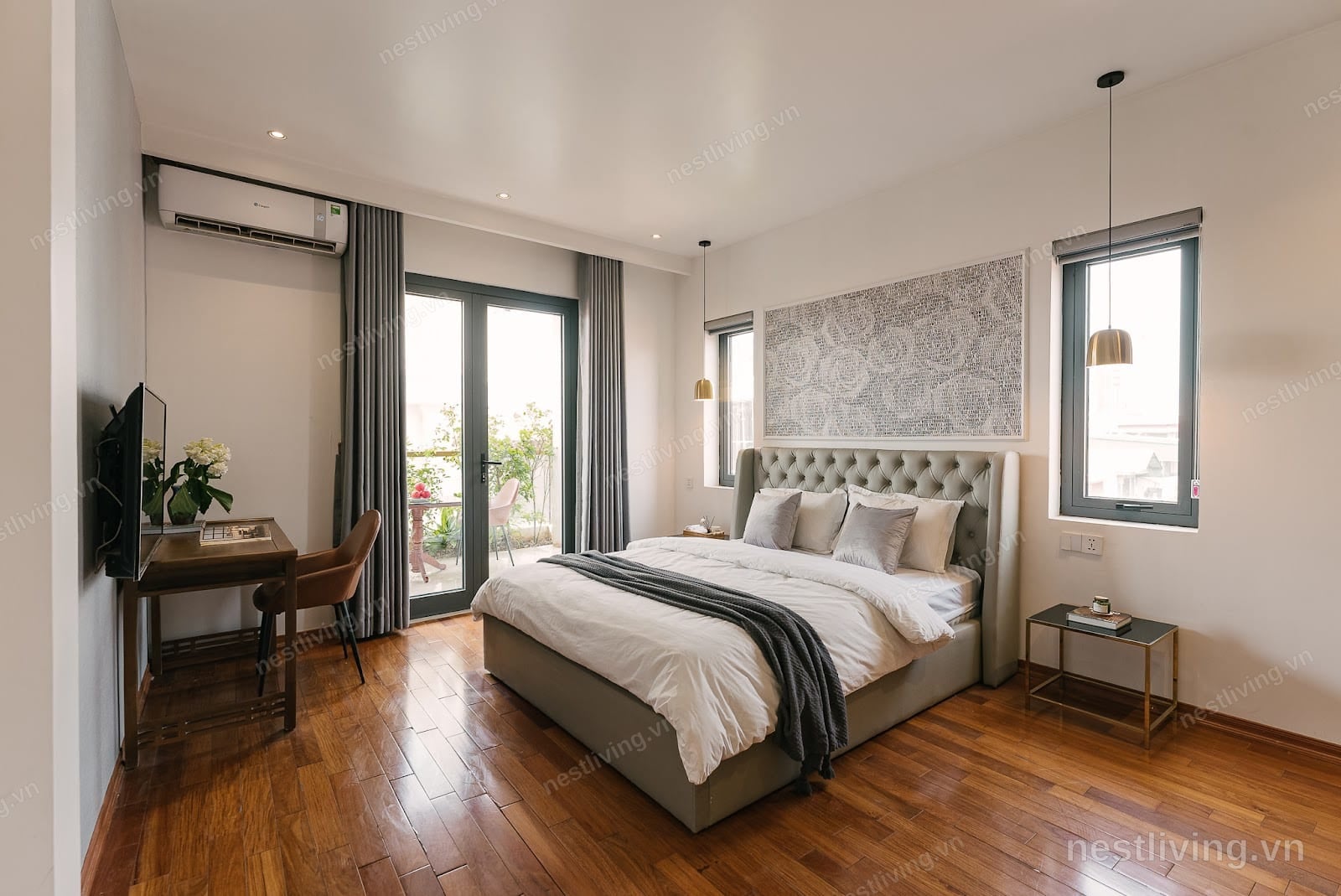 City View 2-Bed Apartment for Rent in West Lake, Hanoi