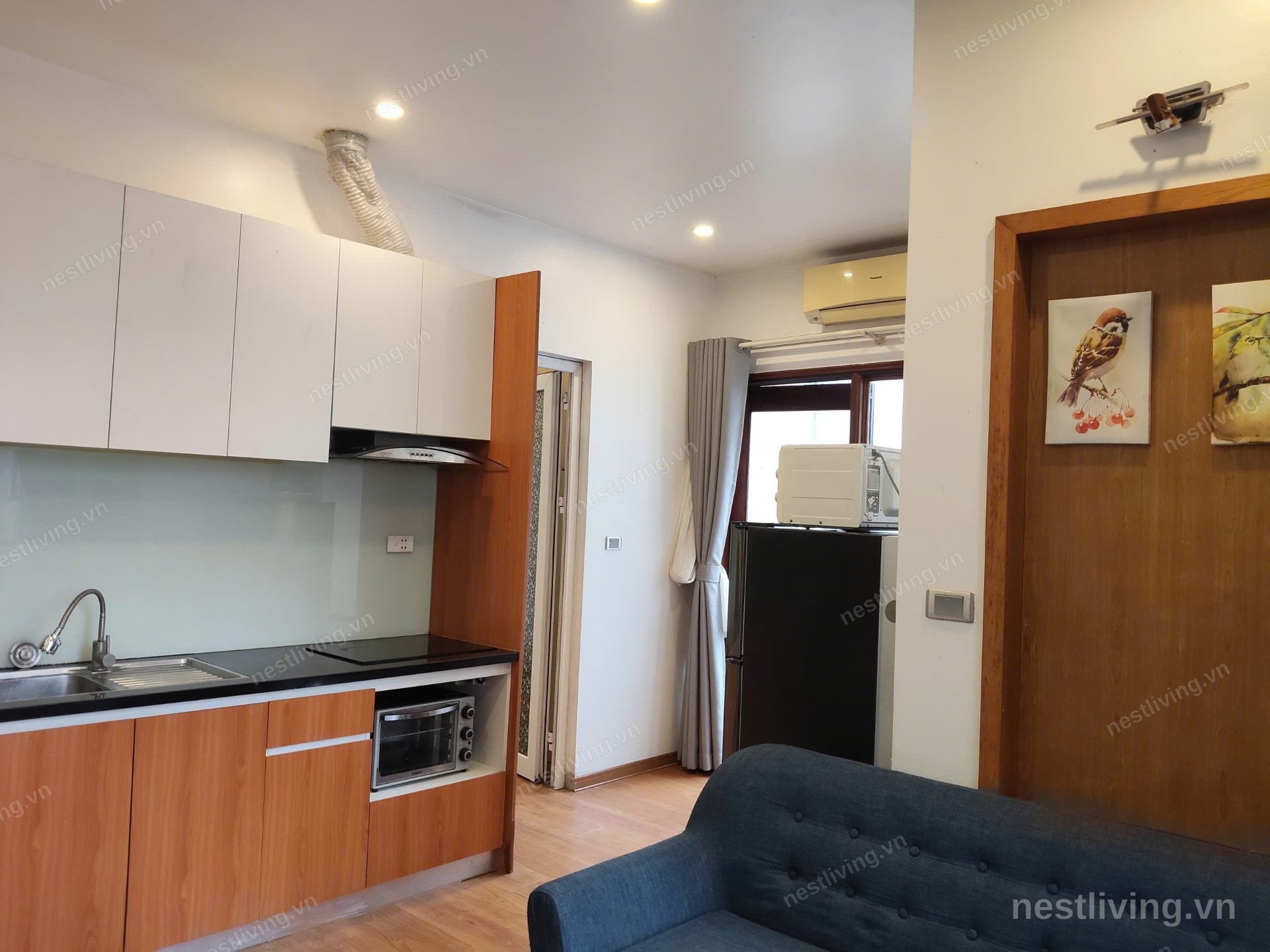 1-Bed Apartment with Balcony for Rent in West Lake, Hanoi