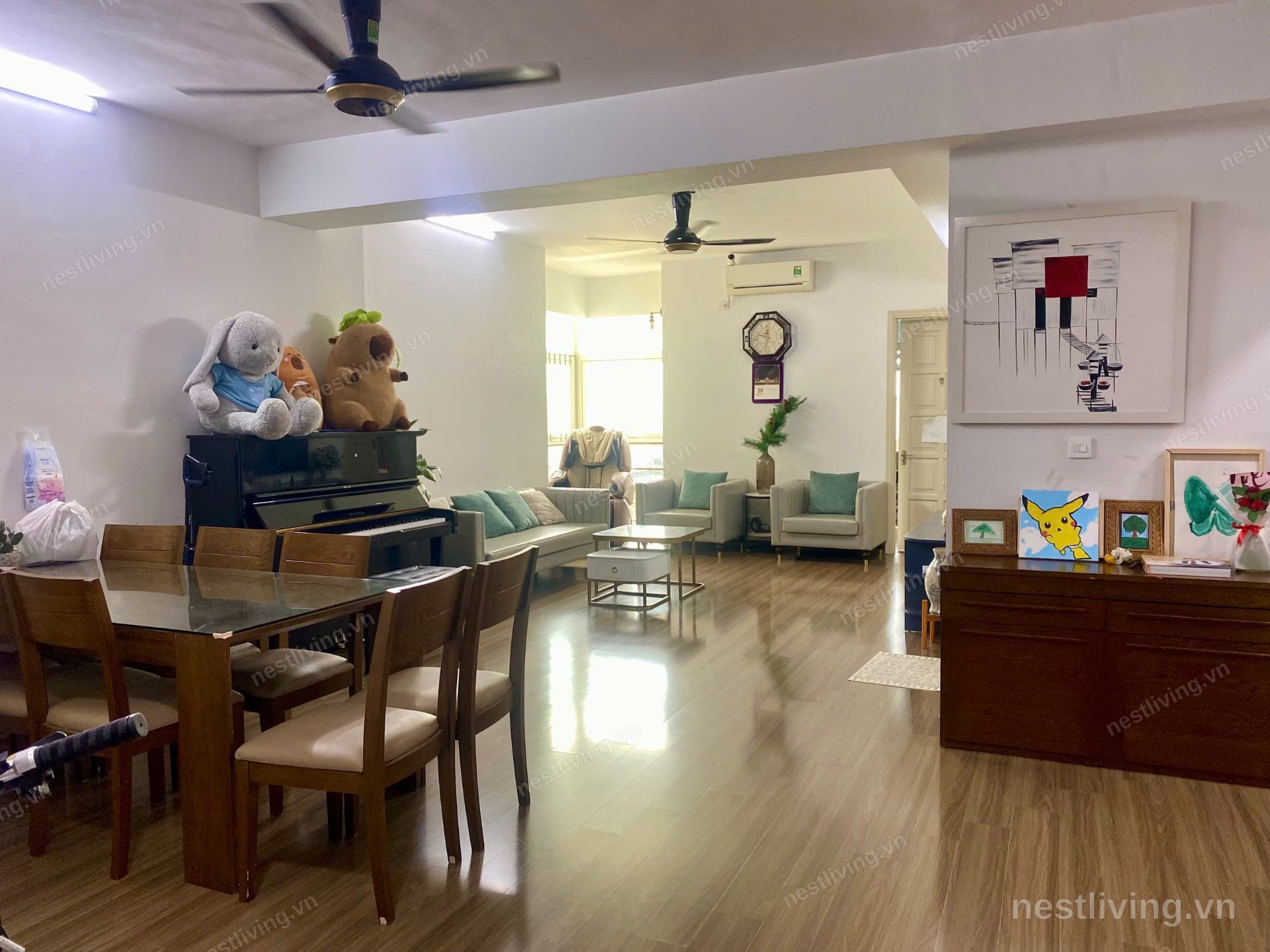 City View 3-Bed Apartment for Rent in West Lake, Hanoi