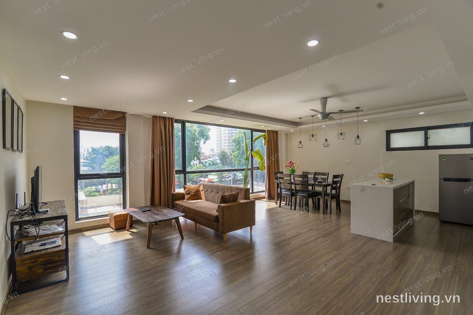 City View 2-Bed Apartment for Rent in West Lake, Hanoi