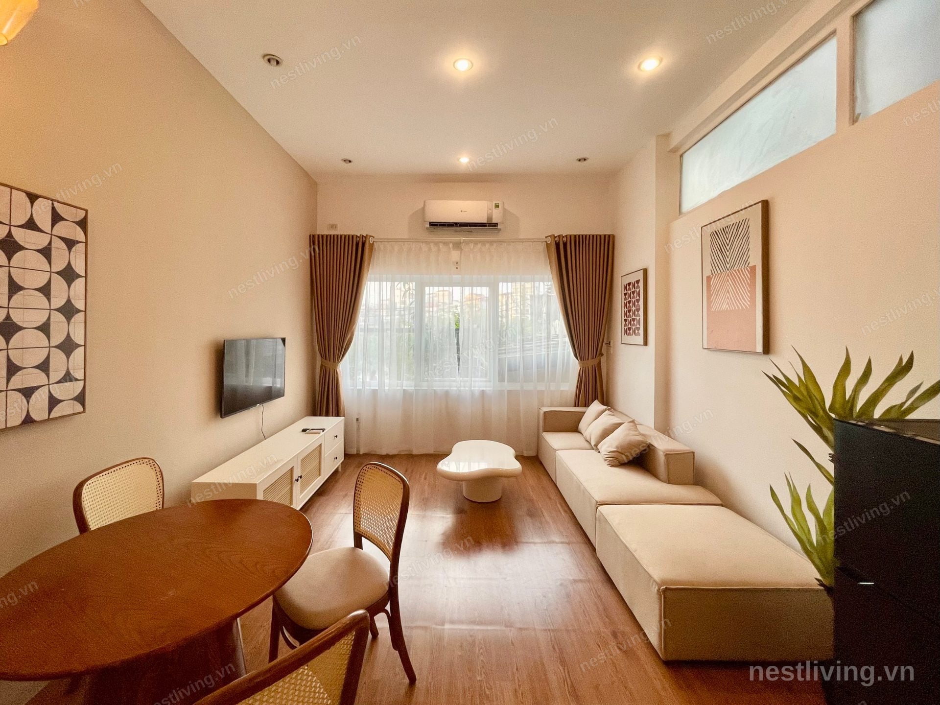 1-Bed Apartment with Lake View for Rent in West Lake, Hanoi