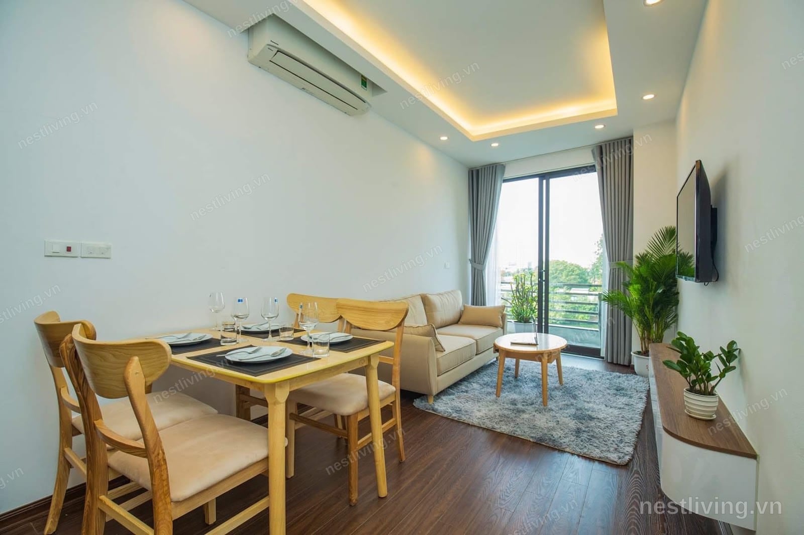 Lake View 2-Bed Apartment for Rent in West Lake, Hanoi