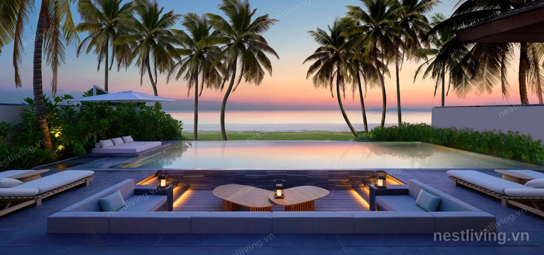 Pool terrace