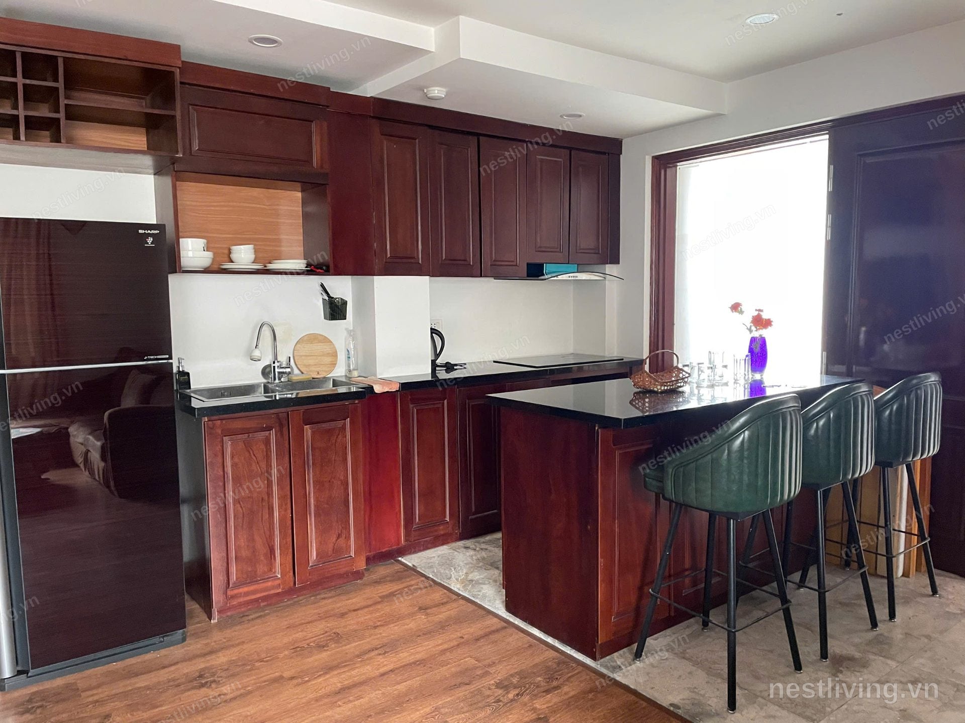 2-Bed Apartment with Balcony for Rent in Ba Dinh, Hanoi