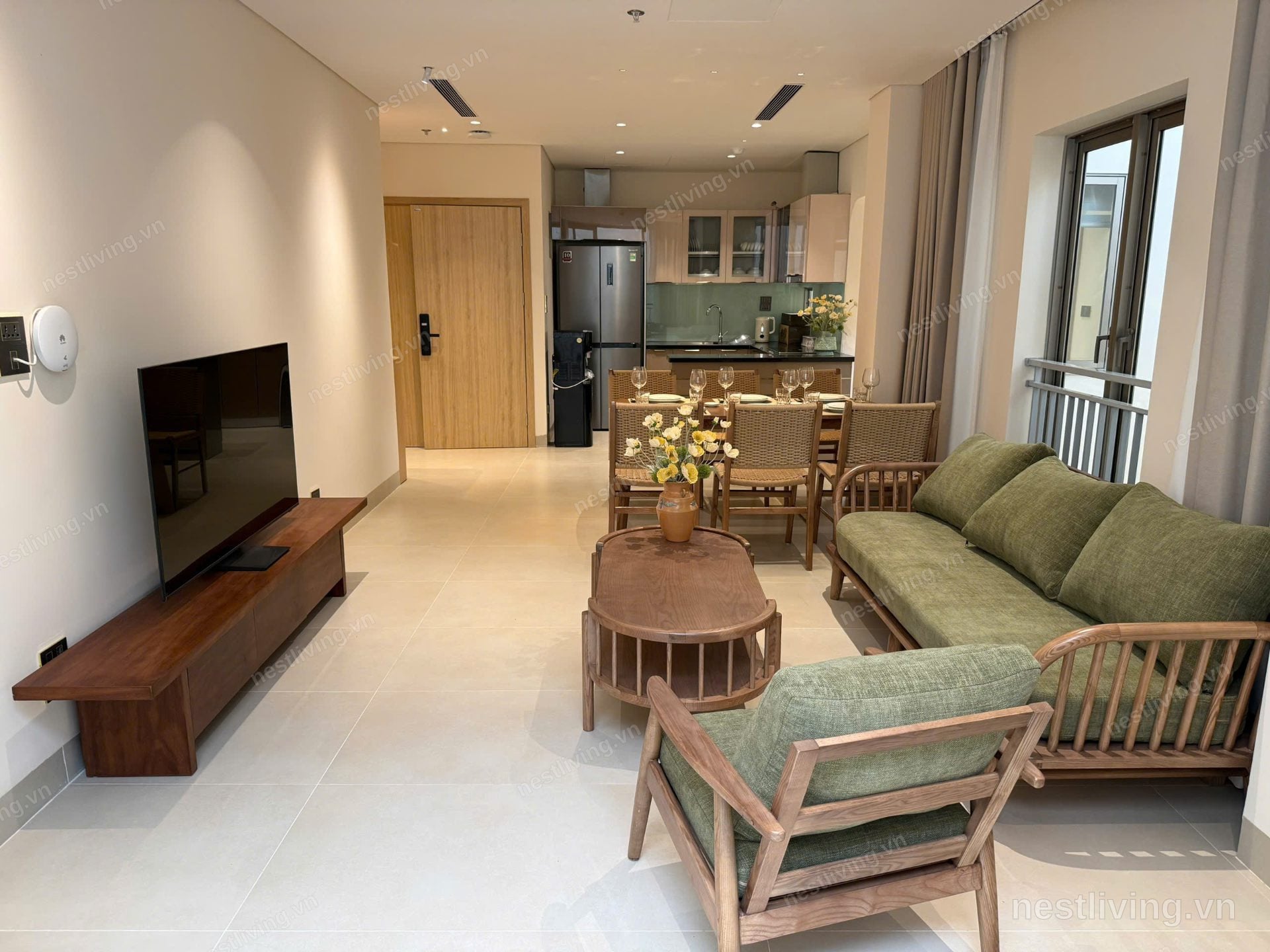 Lake View 3-Bed Apartment for Rent in West Lake, Hanoi