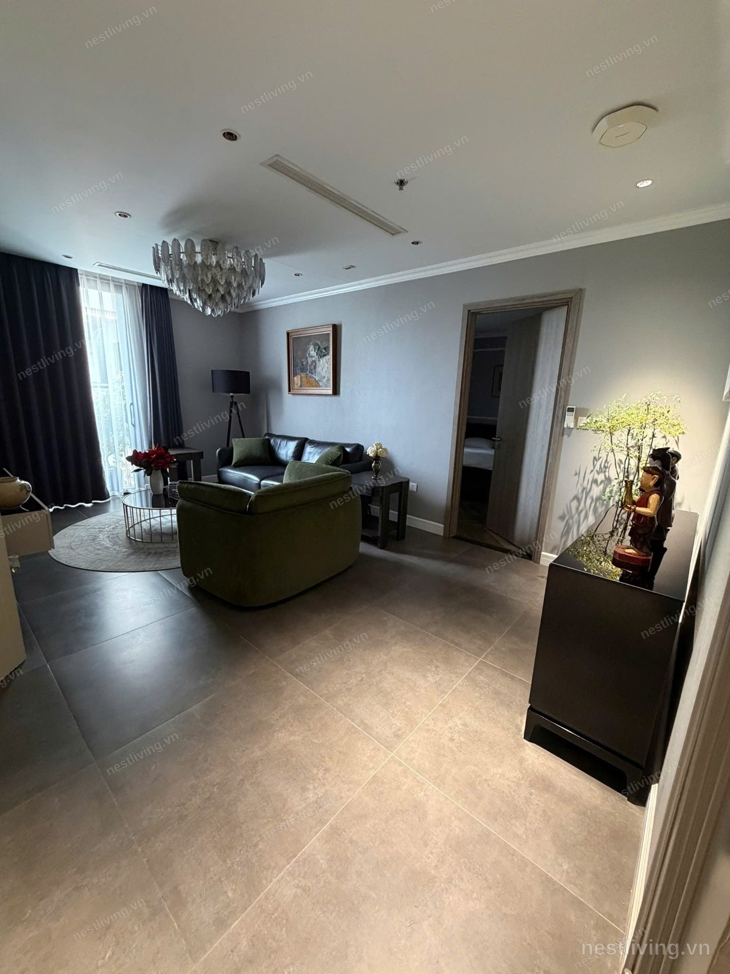 Lake View 3-Bed Apartment for Rent in West Lake, Hanoi