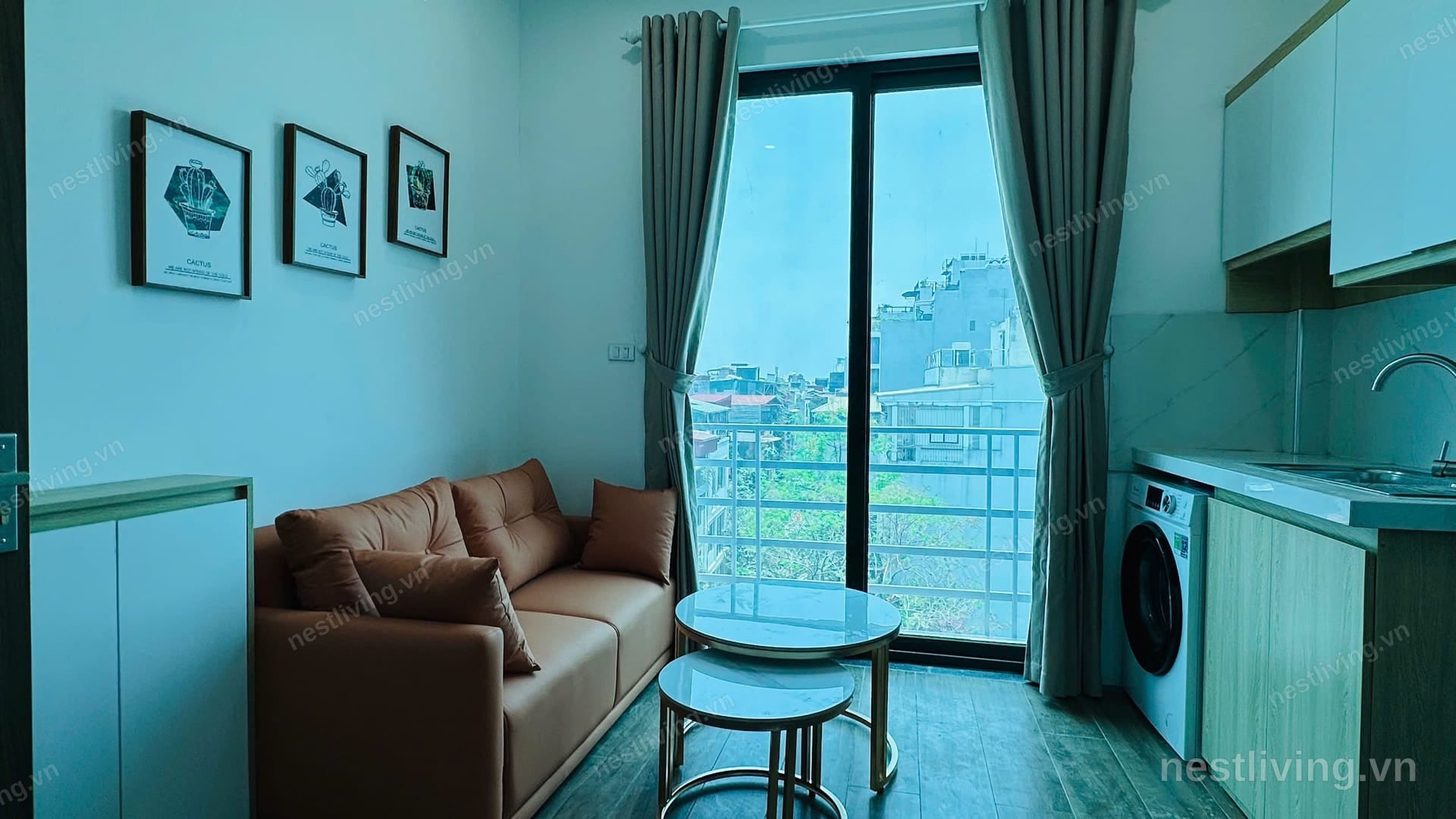 City View 1-Bed Apartment for Rent in Ba Dinh, Hanoi