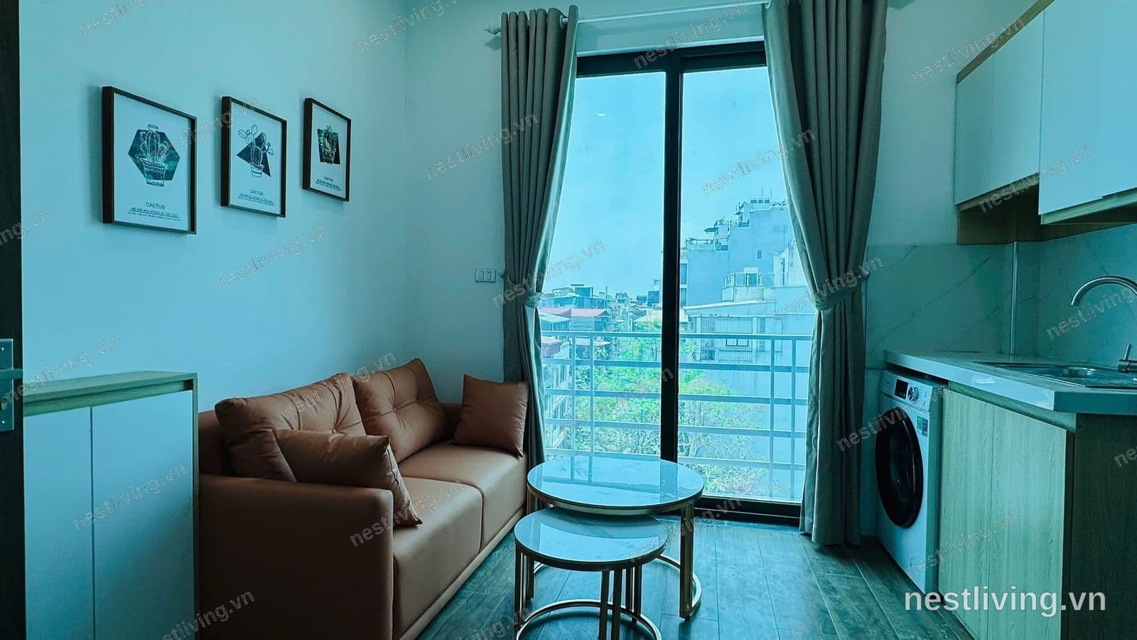 City View 1-Bed Apartment for Rent in Ba Dinh, Hanoi