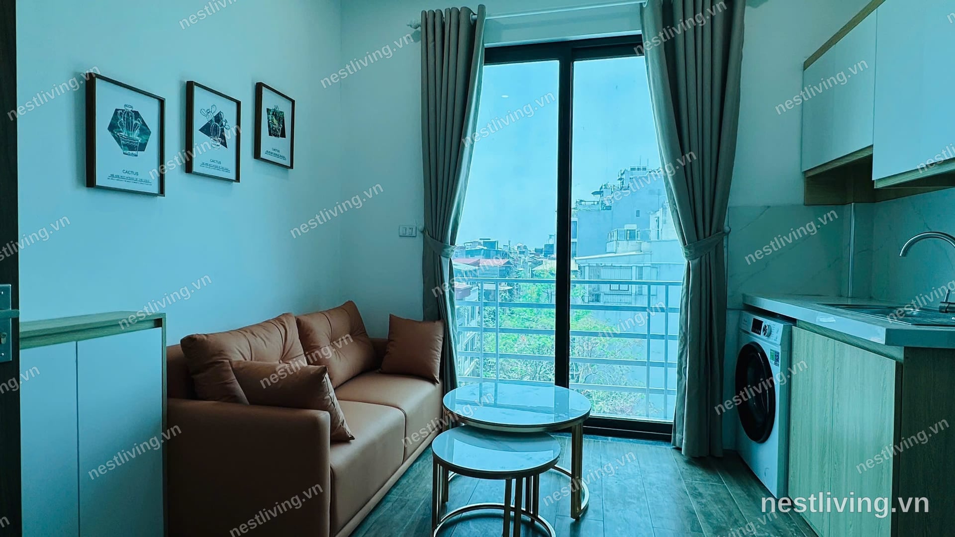 City View 1-Bed Apartment for Rent in Ba Dinh, Hanoi
