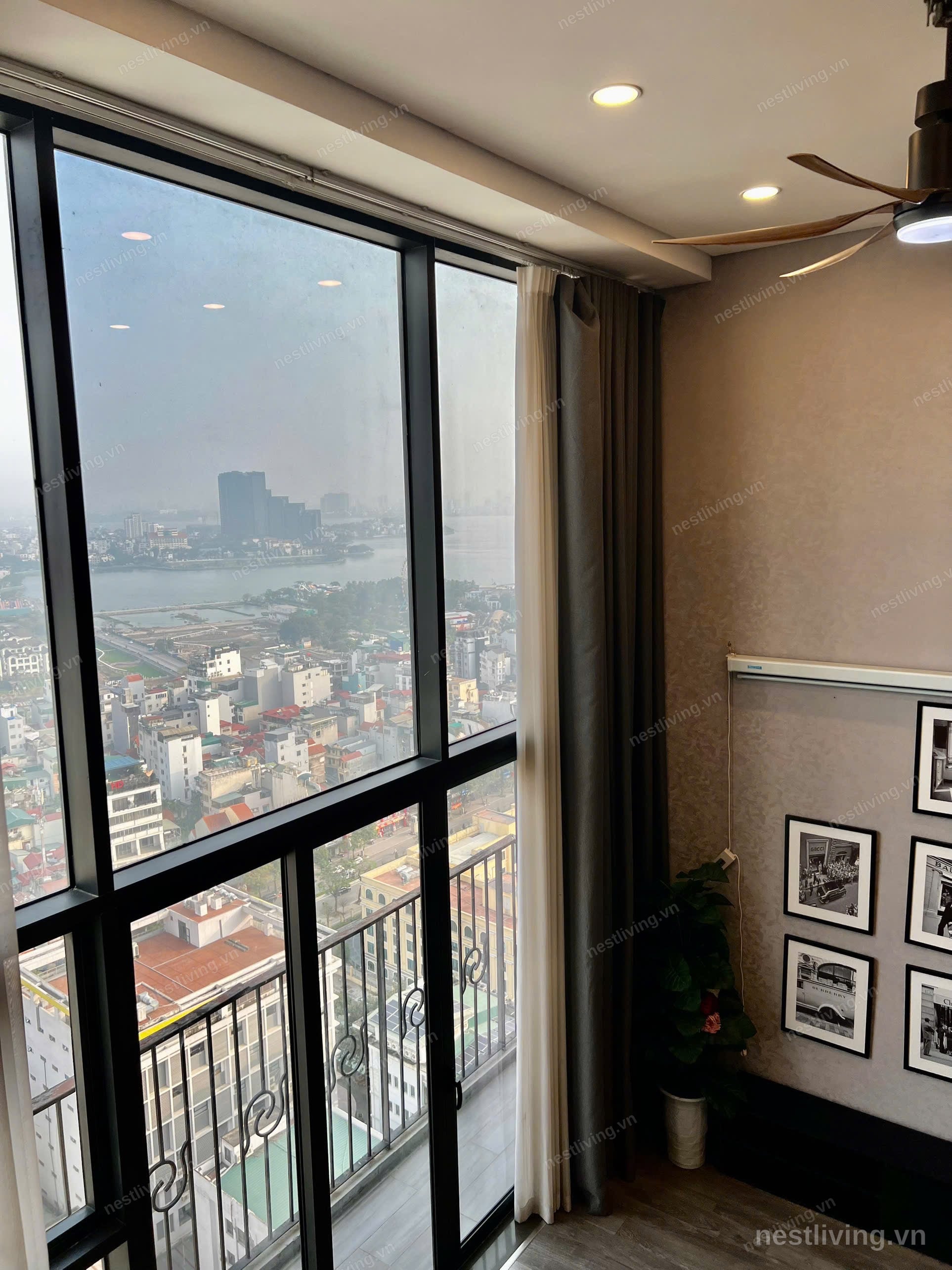 Lake View 1-Bed Apartment for Rent in West Lake, Hanoi